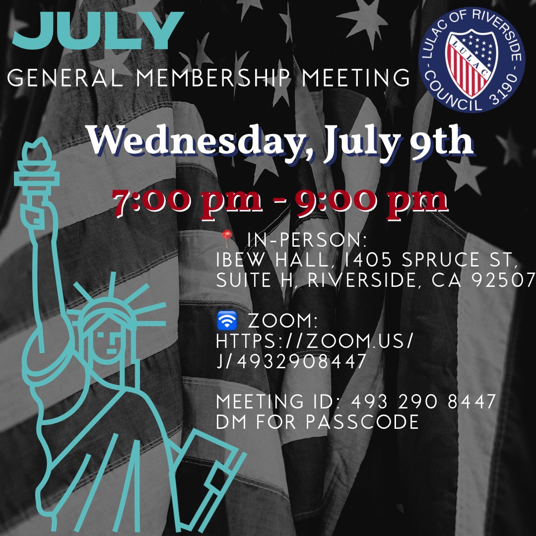 LULAC of Riverside added a new photo. - LULAC of Riverside