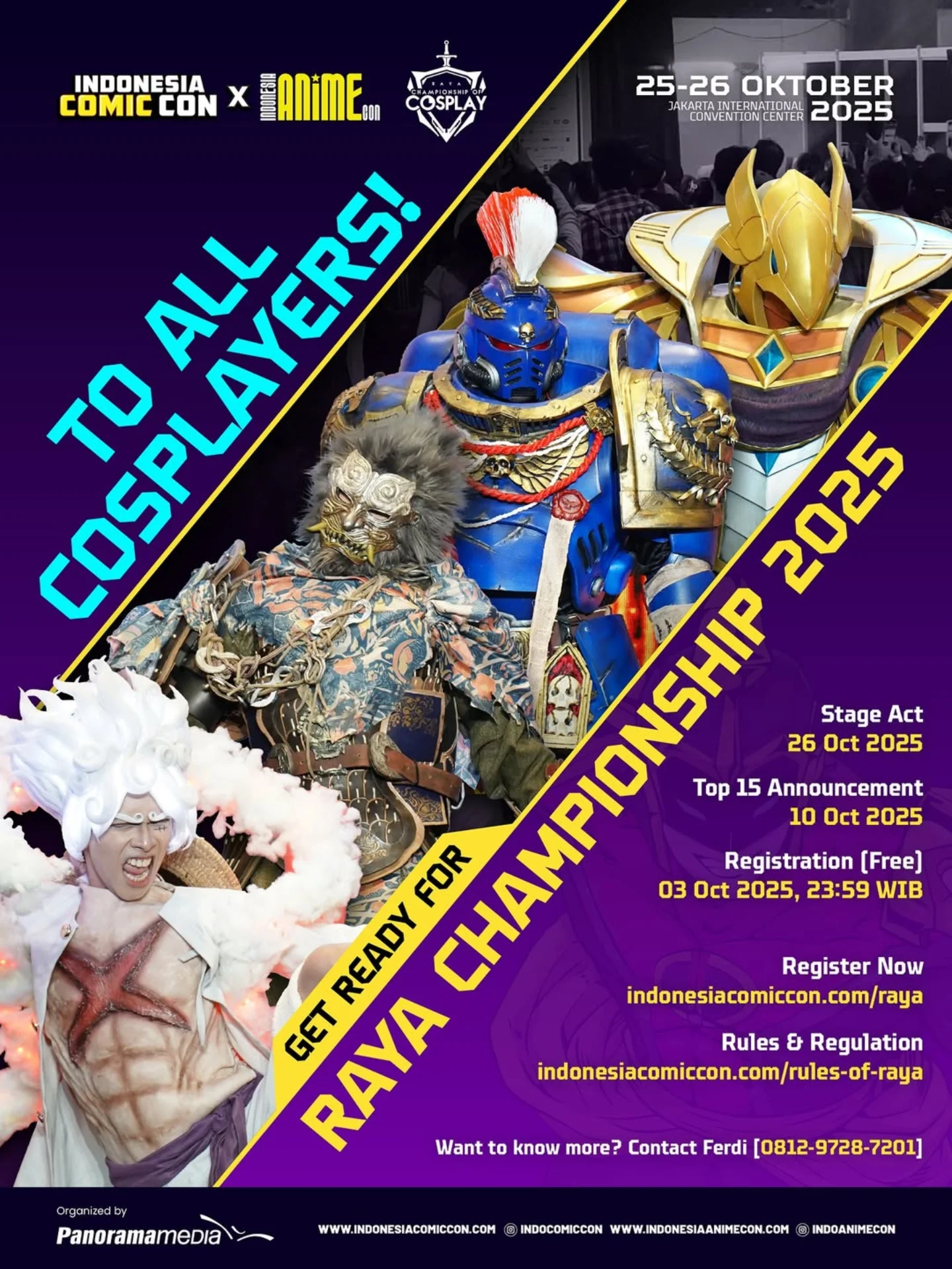 Cosplay - Raya Championship of Cosplay 2025 is back and ready to crown ...
