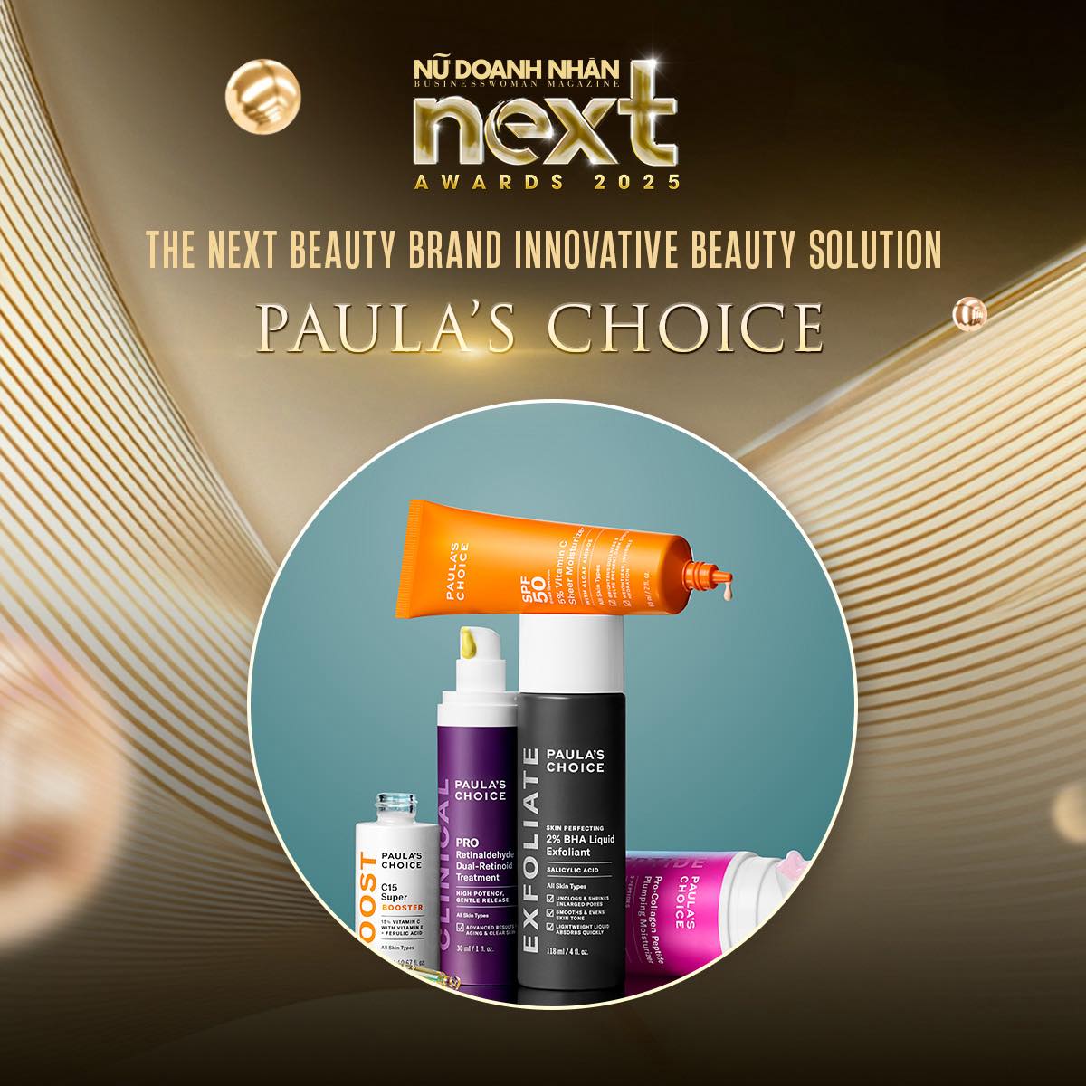 Visual Reference: Nữ The Next Beauty Brand Innovative Beauty Solution 2025 Vinh