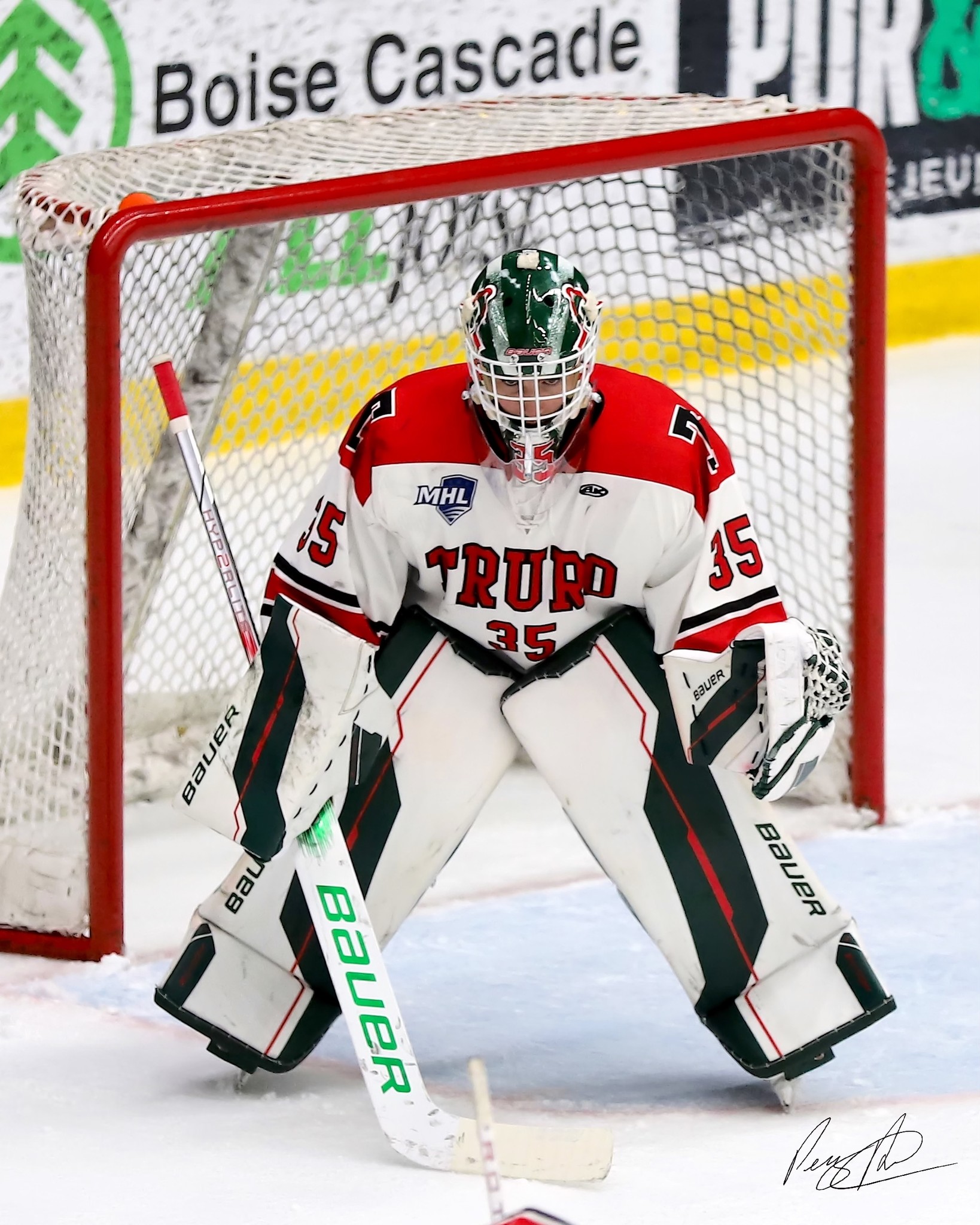 Blizzard d'Edmundston - Après le 7e but du Blizzard, Jack Milner a été ...