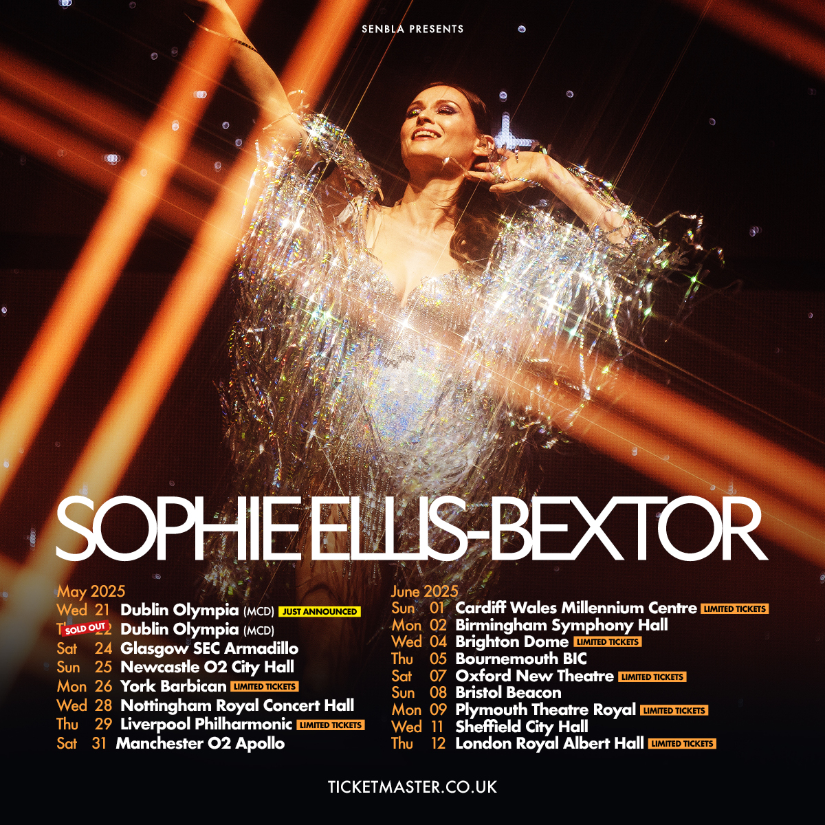 Tickets for my 2025 headline UK Tour are on sale now! See you at
