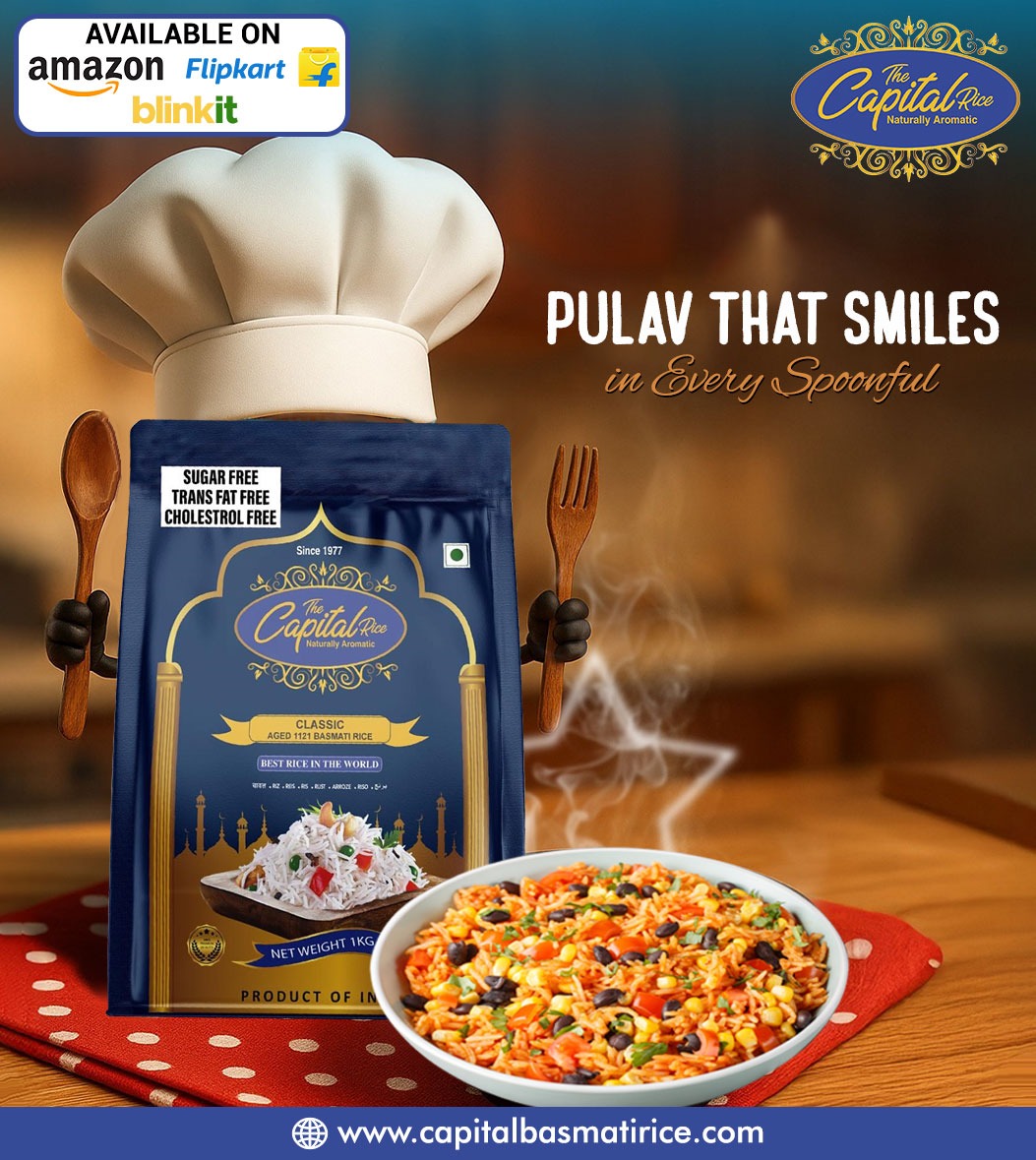 Capital - The secret ingredient to an exquisite meal? Capital Basmati ...
