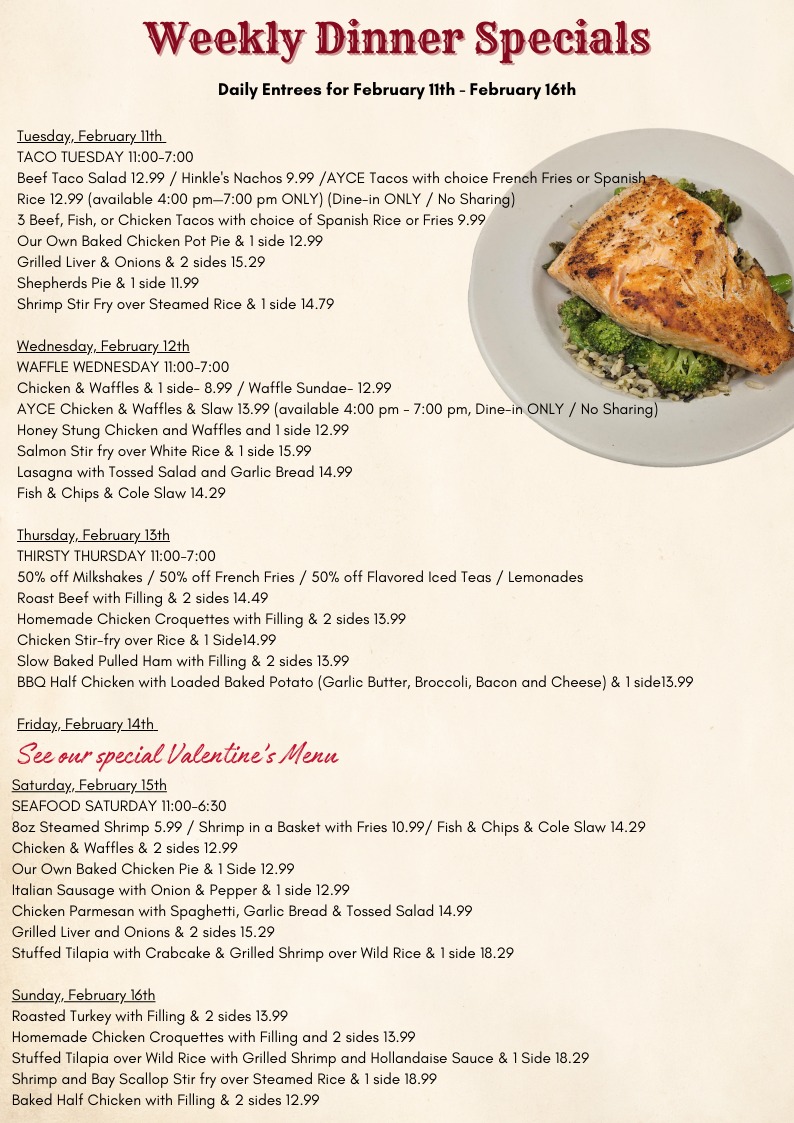 Hinkle's Restaurant | Columbia PA