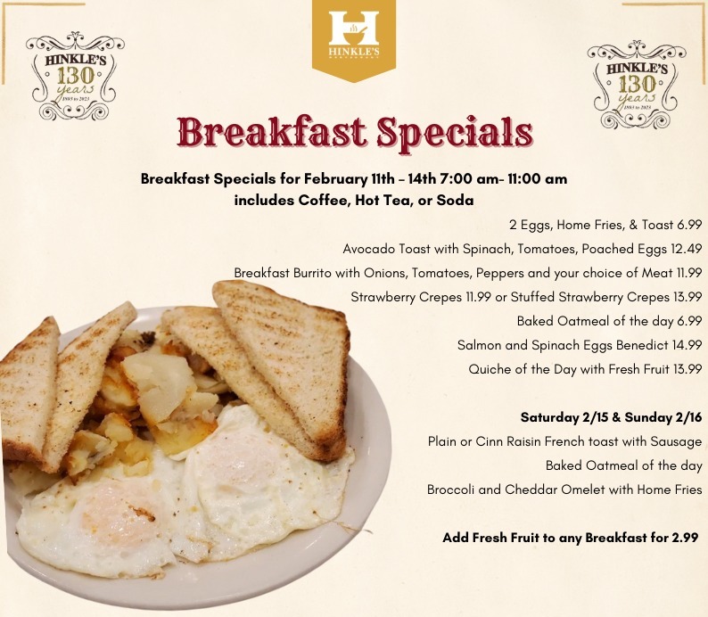 Hinkle's Restaurant | Columbia PA