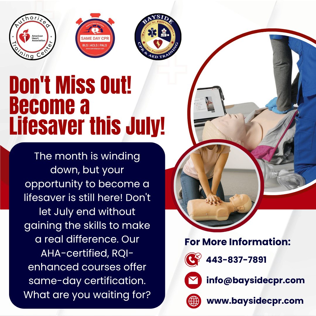 Bayside - The month is winding down, but your opportunity to become a ...