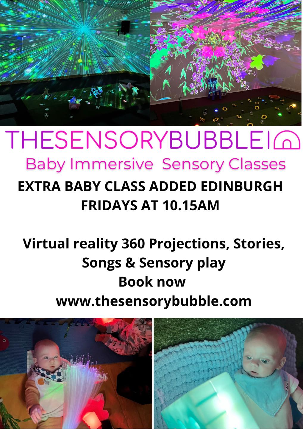 📣 EXTRA EDINBURGH BABY CLASS ADDED... - The Sensory Bubble | Facebook