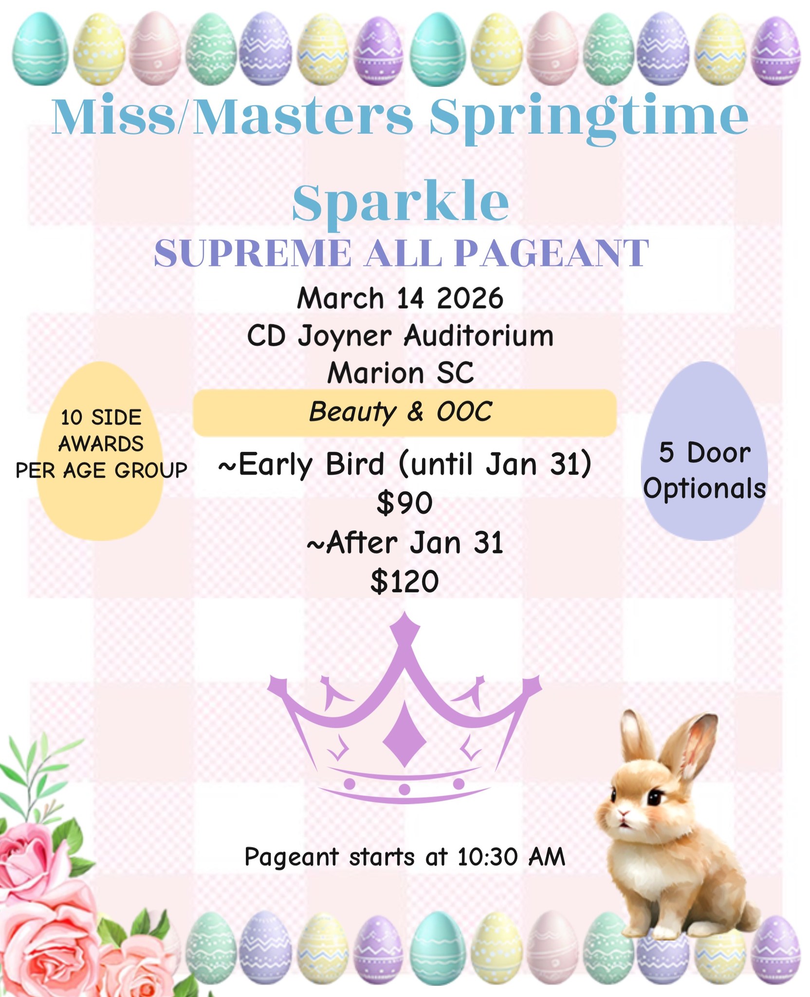 Miss/Masters Springtime Sparkle