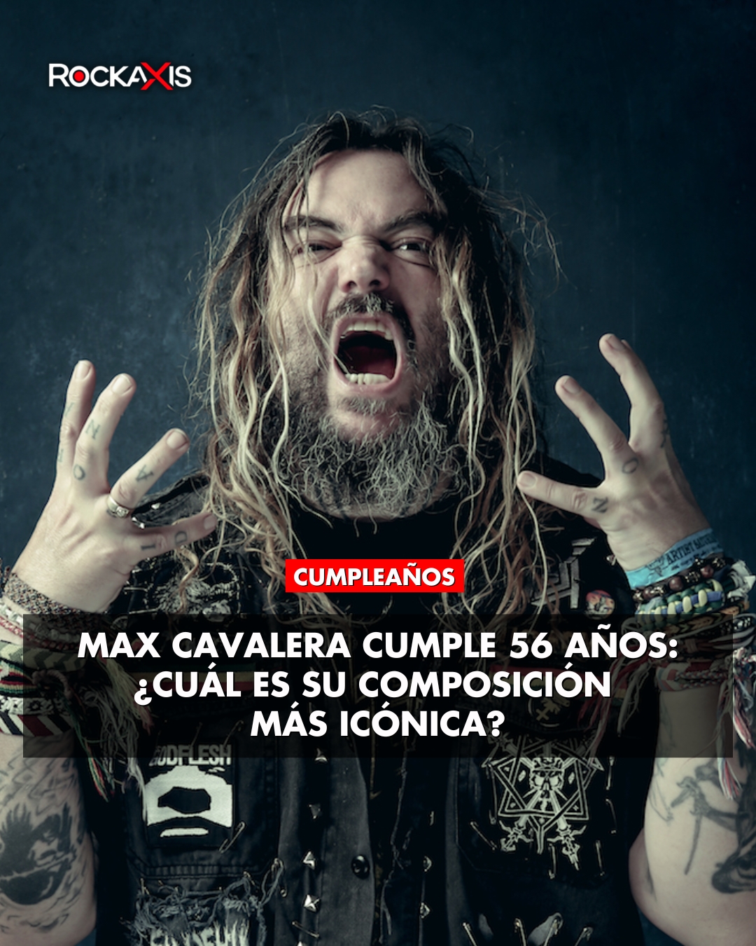 Rockaxis - 🔥 ¡Cumpleaños del gran Max Cavalera! 🇧🇷 📆 Hoy celebramos los ...