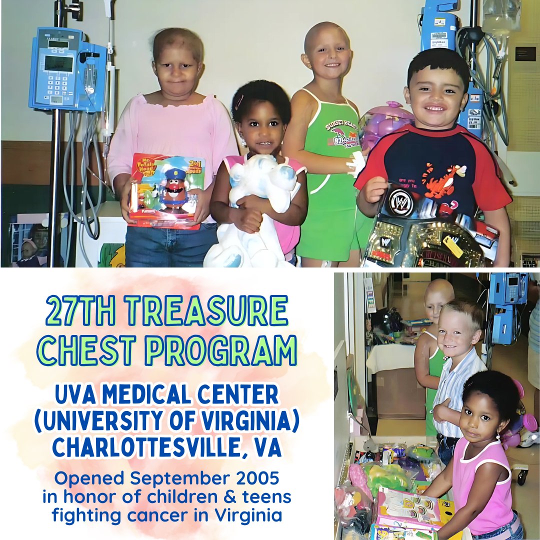 Pediatric - #TBT to 2005, when our 27th Treasure Chest Program opened ...