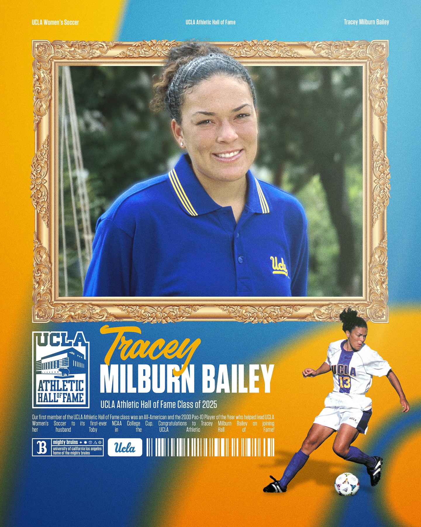 UCLA - Our first member of the #UCLAHoF2025 class was an All-American ...