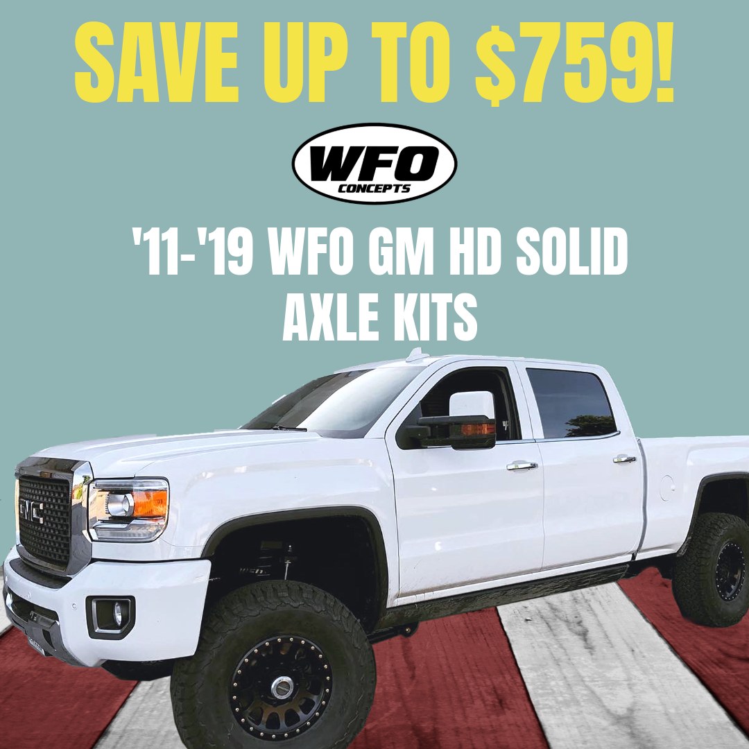 Placas De Resorte De Hoja Delantera WFO Concepts Chevy GM Dana 60, 4x4