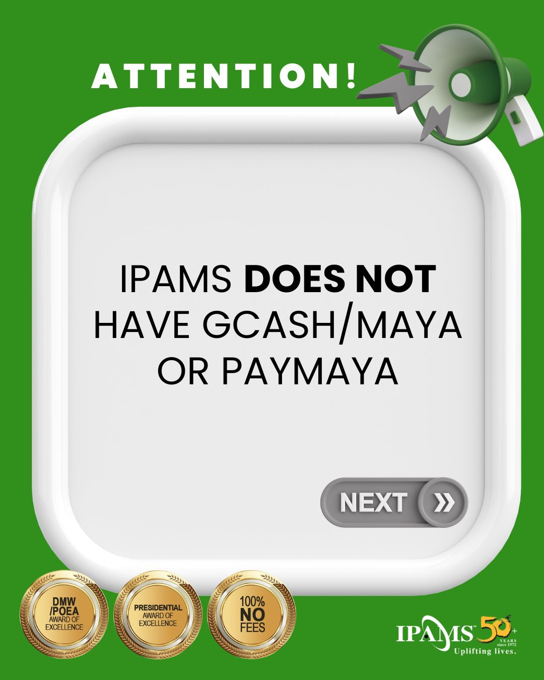 Industrial - 🚨 SCAMMER ALERT! BEWARE OF FAKE IPAMS GROUPS! 🚨 We’ve