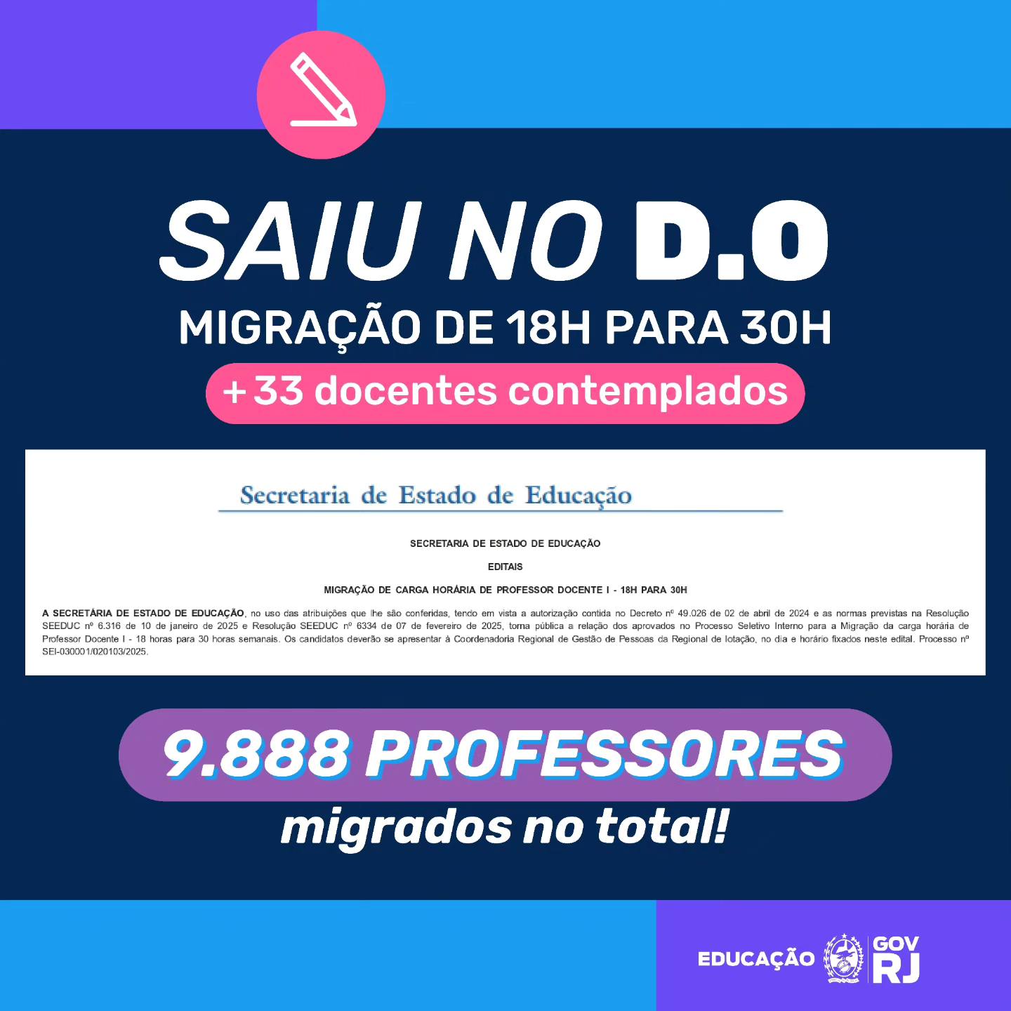 Secretaria de Estado de Educação do Rio de Janeiro - Seeduc RJ added a ...
