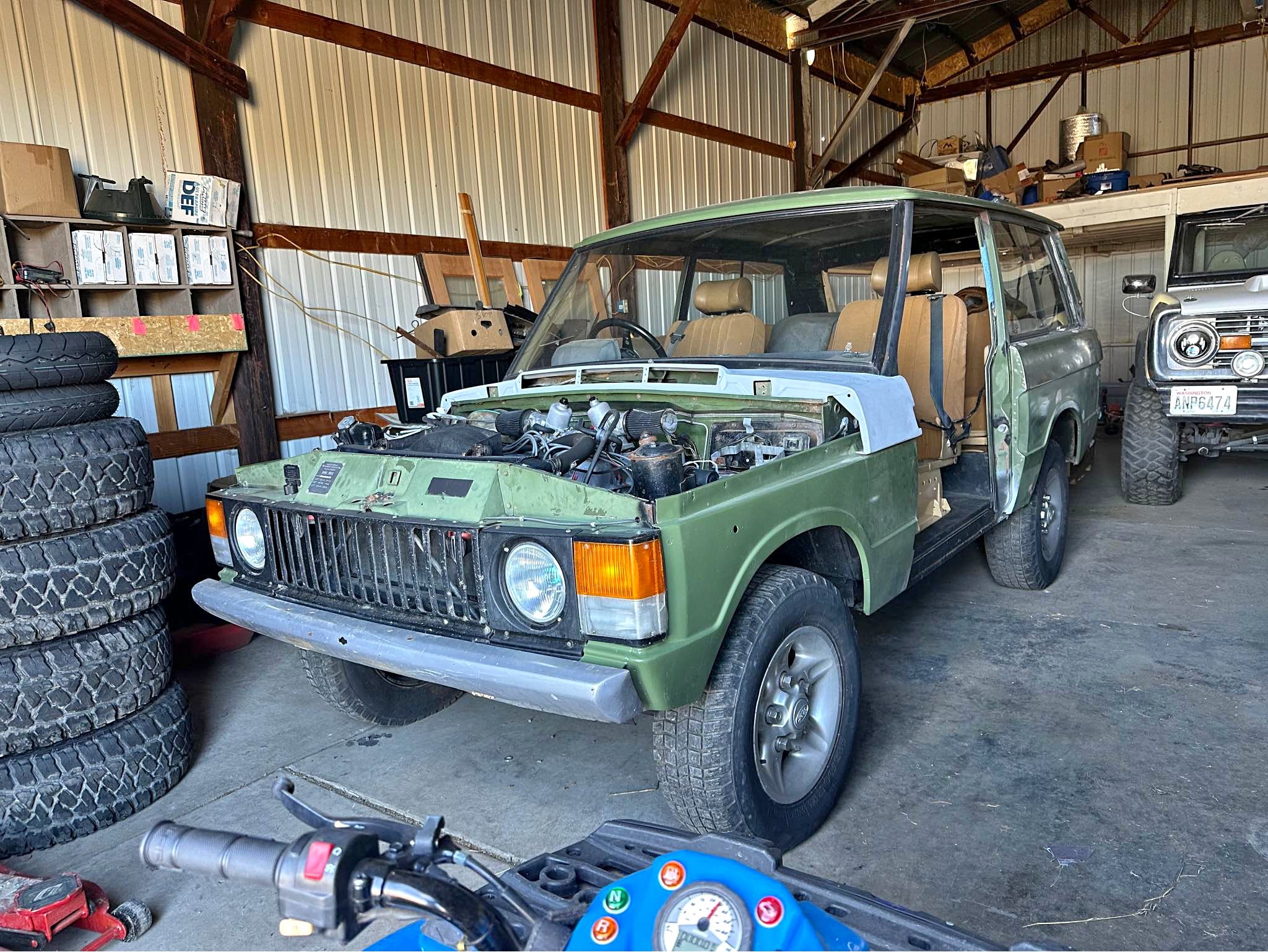 1972 Land Rover Range Rover · County Classic Sport Utility 4D - Cars ...