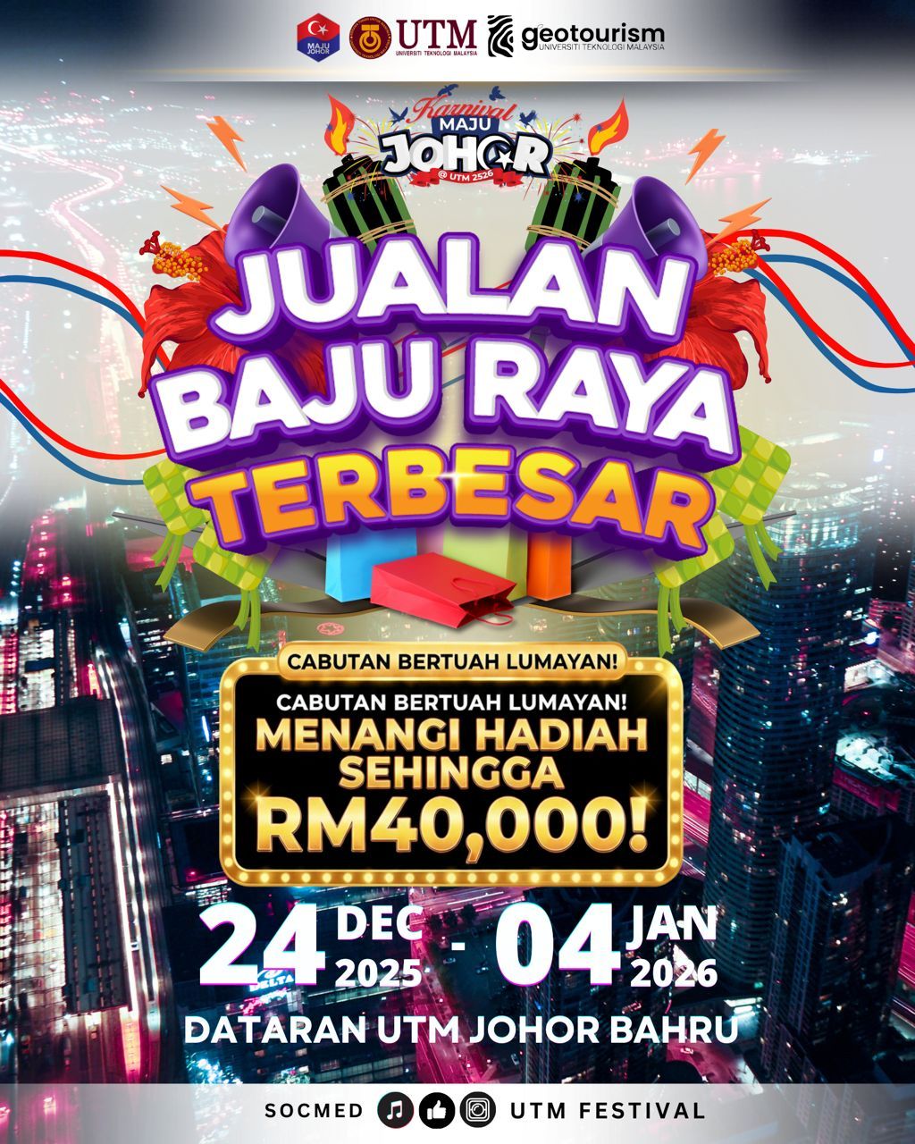 Pesta Raya 2025 - Pesta Raya 2025 added a new photo — at...