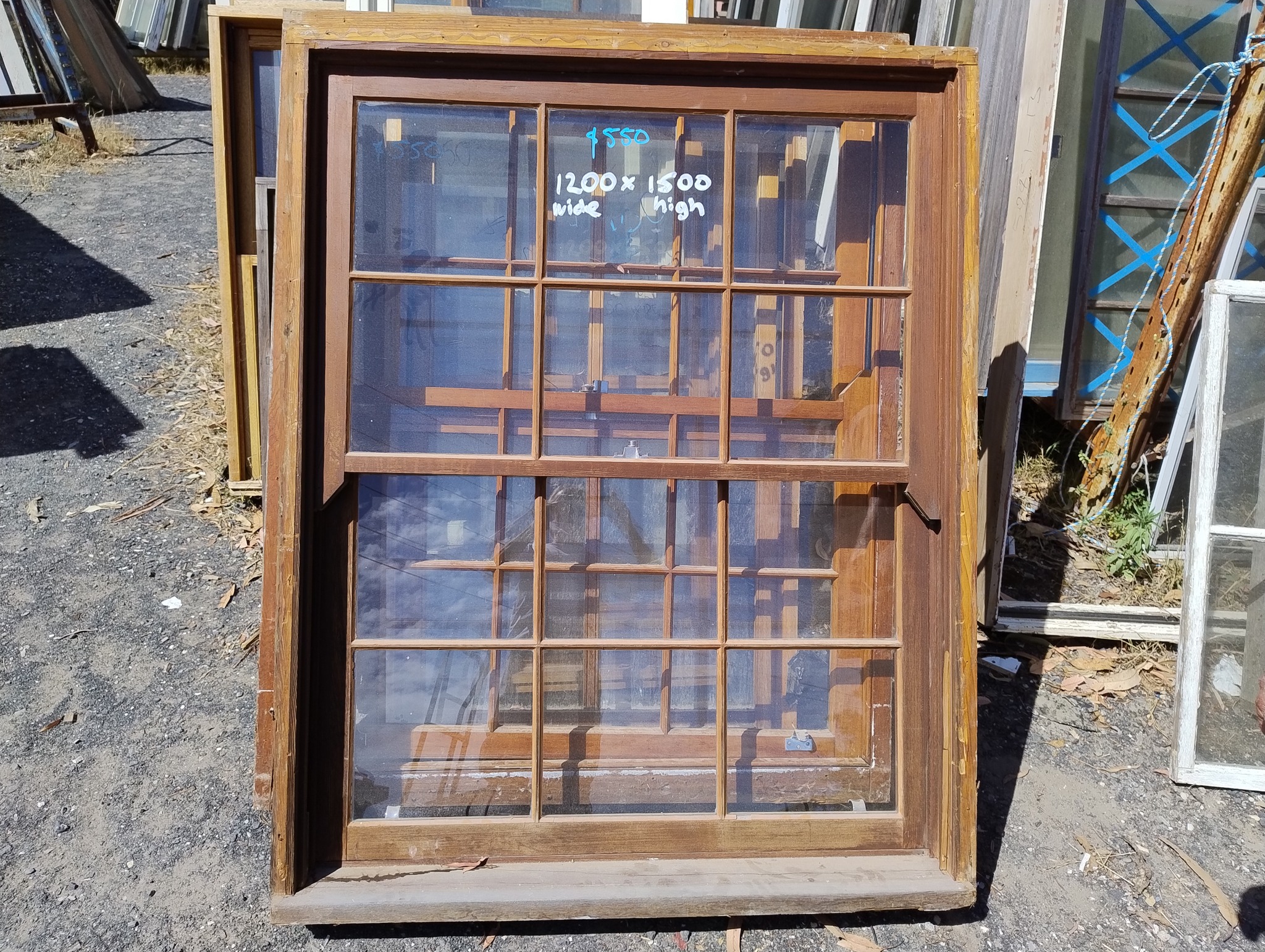 Moss - Colonial Style Double Hung Sash Timber Window $550 Edit price ...