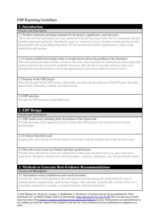 Johns - Calling all evidence-based practice enthusiasts! Writing about ...