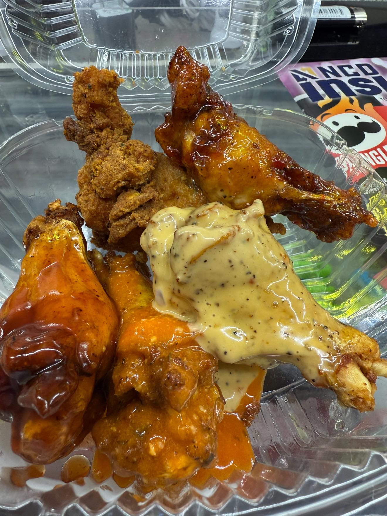 The next 10 customers to call can reserve a half tray of jumbo