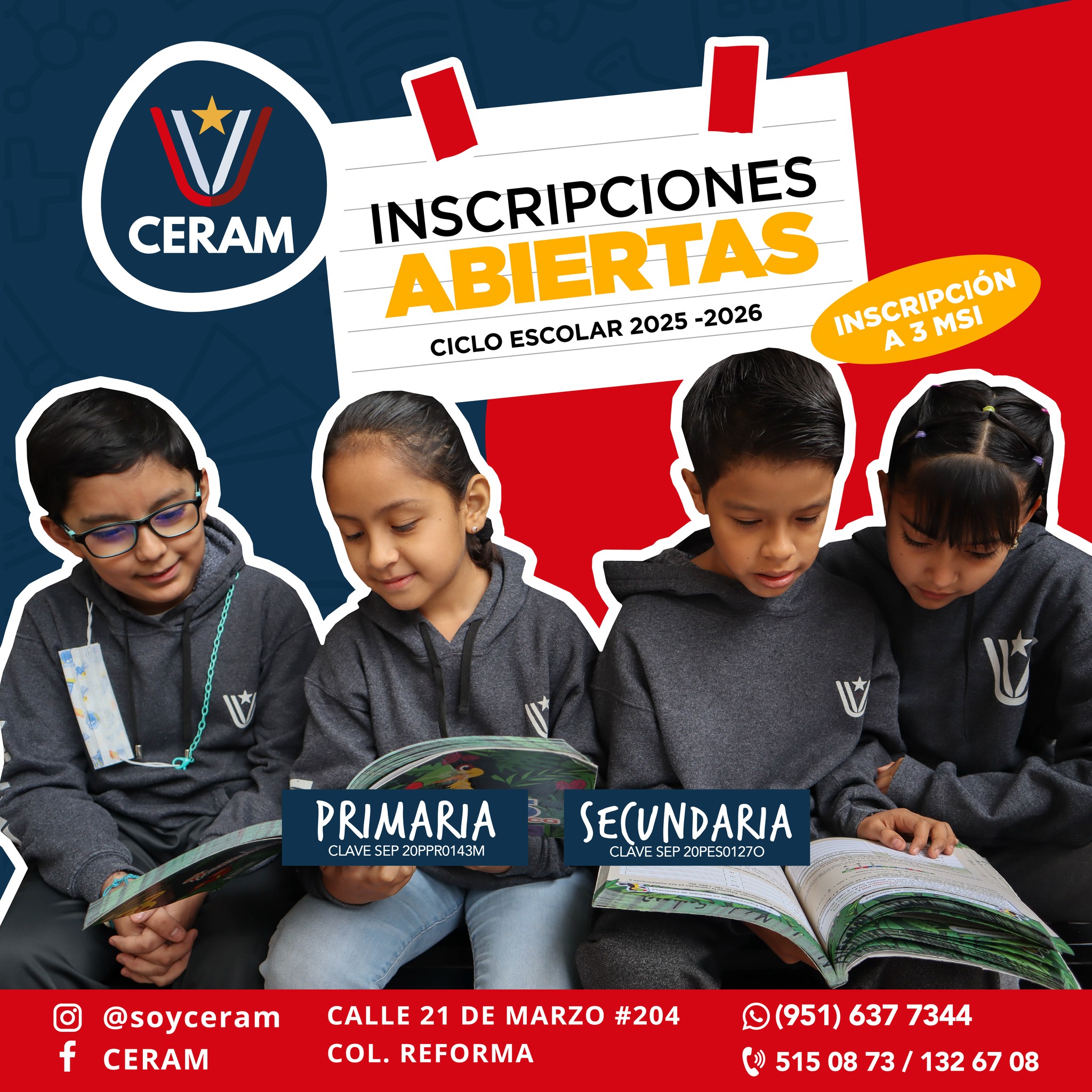 CERAM - ¡Se parte de la familia CERAM! Inscripciones abiertas para el ...