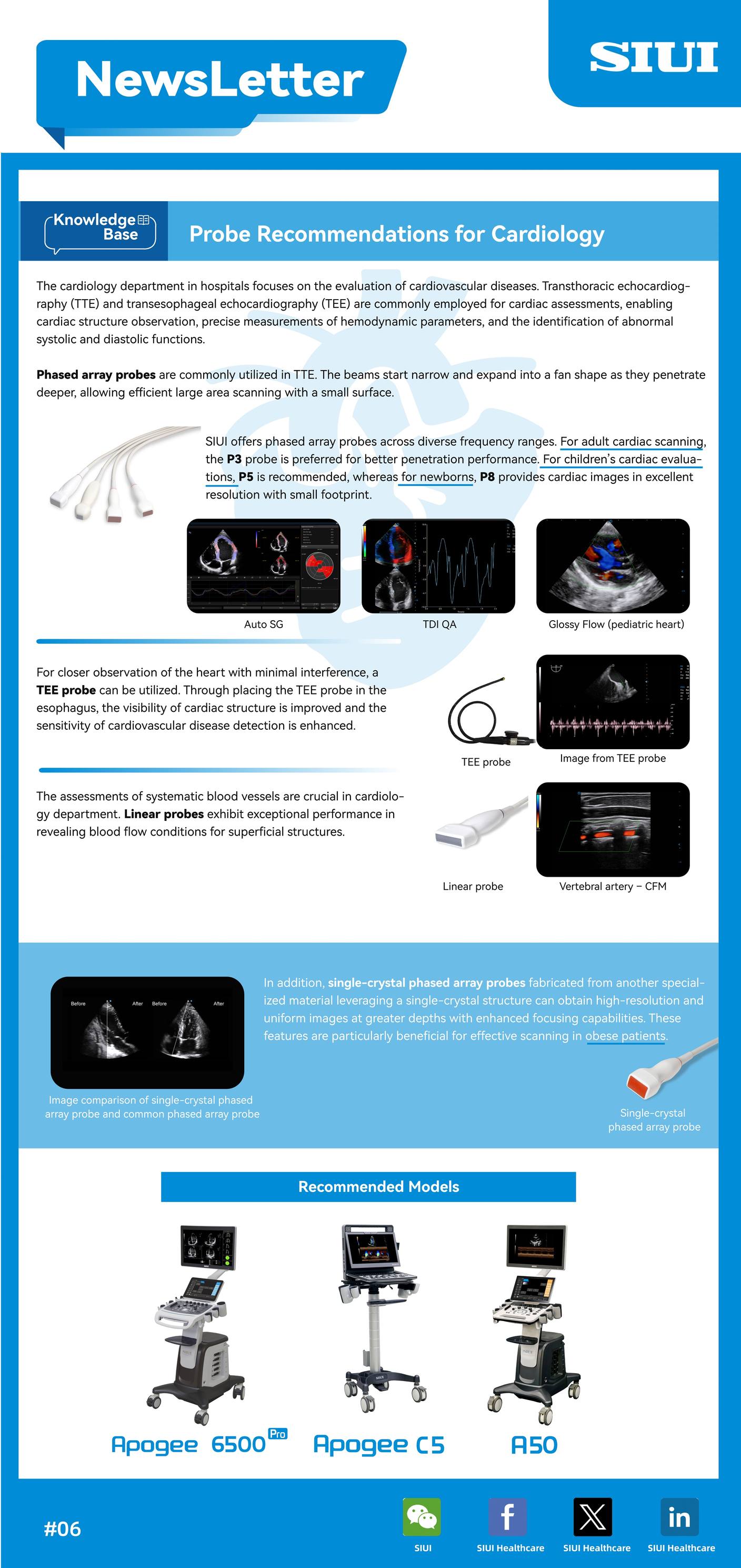 SIUI - #Cardiovascular ultrasound scanning usually requires phased ...