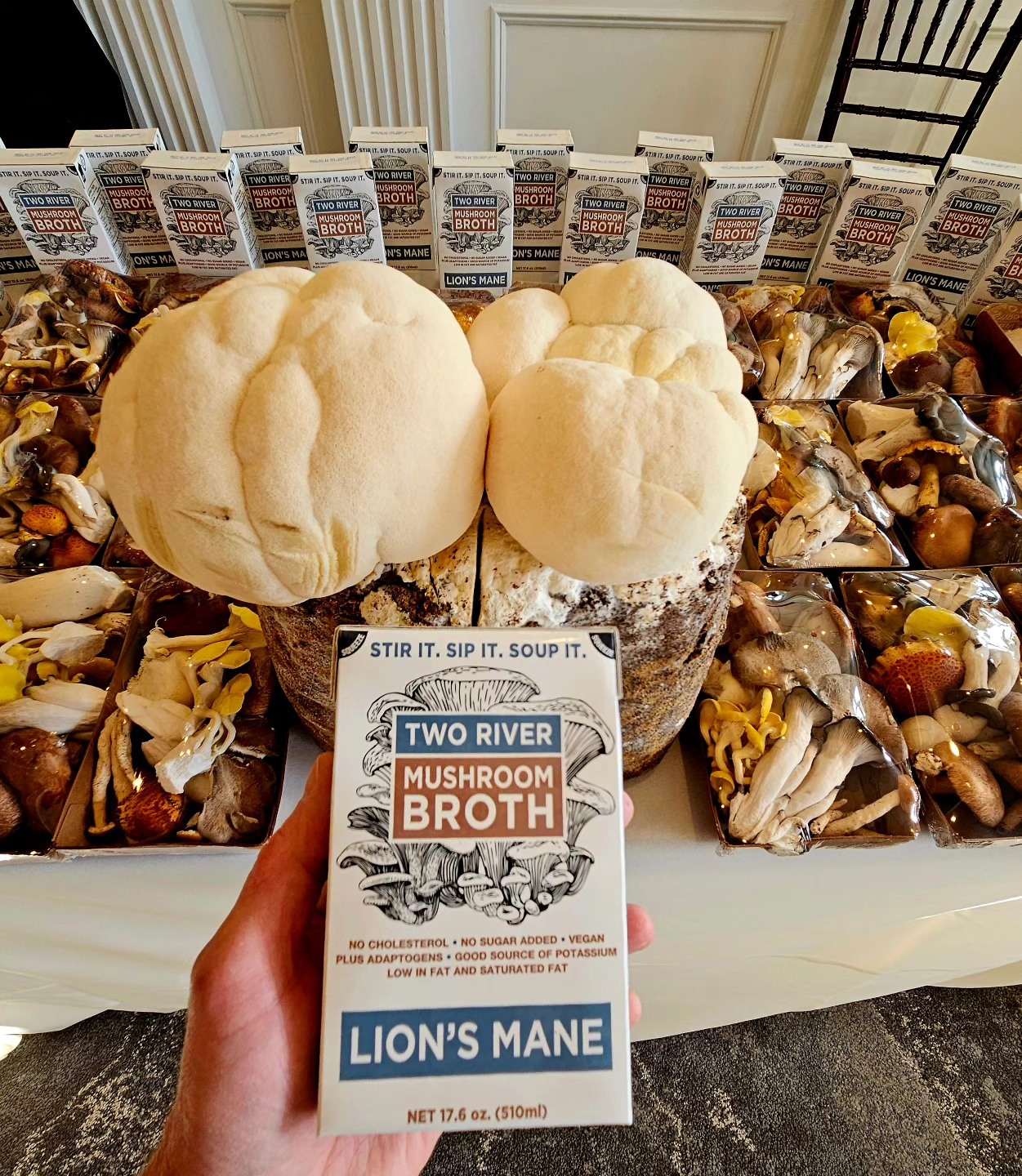 Two River Gourmet Mushrooms LLC - Our award winning broth is not your ...