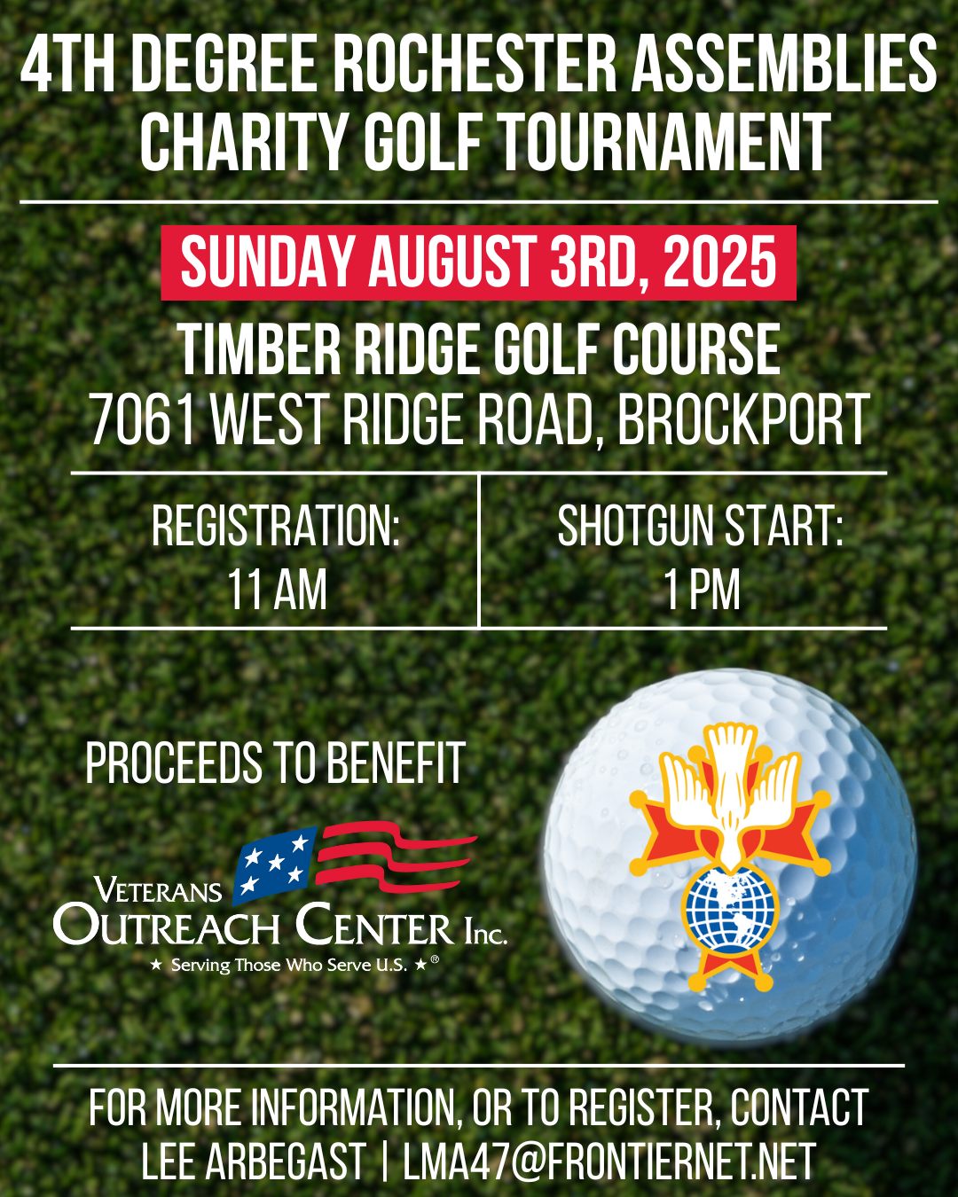 Veterans - Check Out this Great Charity Golf Tournament to Benefit VOC ...