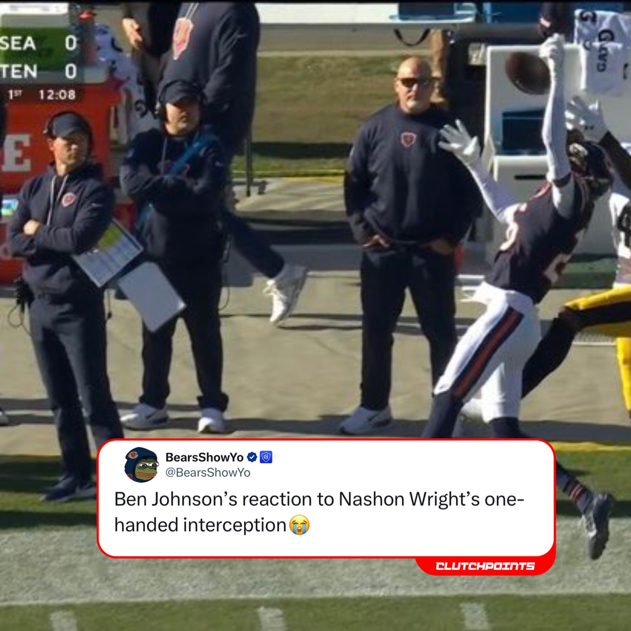 Bears Nation - Ben Johnson means business 🔥 | Facebook