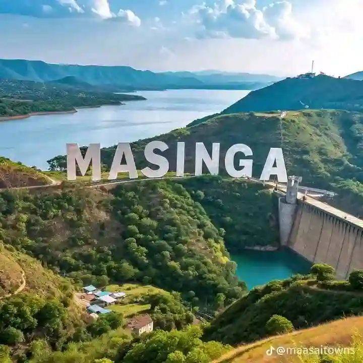 come and experience magical Kenya ,Masinga dam at its capacity at the ...
