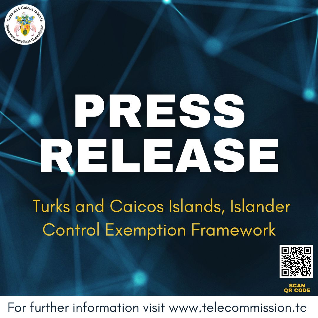 TCI - 𝗣𝗥𝗘𝗦𝗦 𝗥𝗘𝗟𝗘𝗔𝗦𝗘 𝗧𝘂𝗿𝗸𝘀 𝗮𝗻𝗱 𝗖𝗮𝗶𝗰𝗼𝘀 𝗜𝘀𝗹𝗮𝗻𝗱𝘀, 𝗜𝘀𝗹𝗮𝗻𝗱𝗲𝗿 𝗖𝗼𝗻𝘁𝗿𝗼𝗹 ...