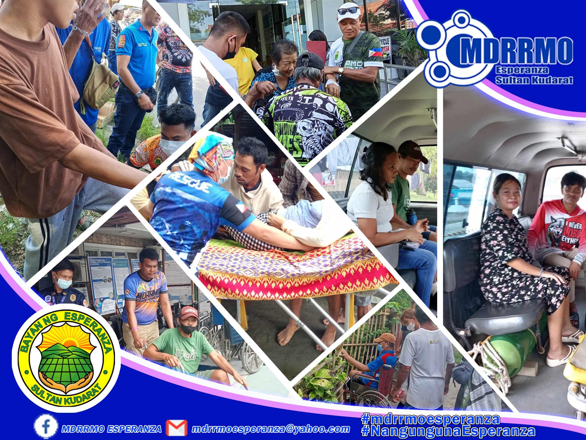 Mdrrmo - 𝐋𝐎𝐎𝐊|| 𝐌𝐃𝐑𝐑𝐌𝐎 𝐄𝐒𝐏𝐄𝐑𝐀𝐍𝐙𝐀 𝐅𝐀𝐂𝐈𝐋𝐈𝐓𝐀𝐓𝐄𝐃 𝟖𝟔 𝐅𝐑𝐄𝐄 𝐏𝐀𝐓𝐈𝐄𝐍𝐓𝐒 𝐓𝐑𝐀𝐍𝐒𝐏𝐎𝐑𝐓 ...