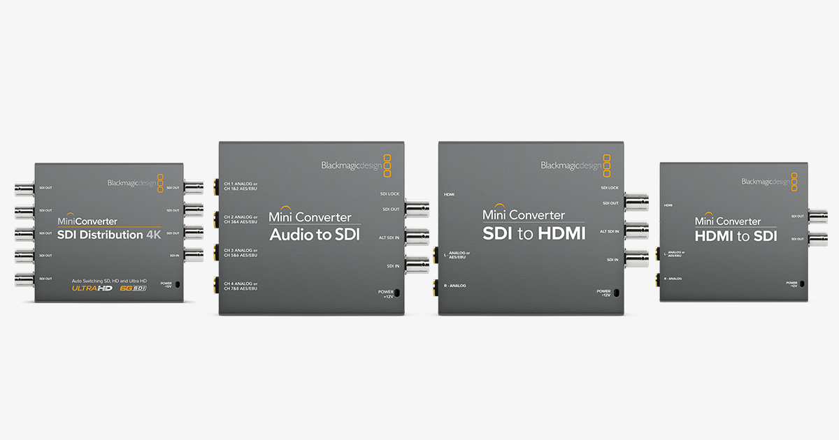 Blackmagic - Converters 7.0.9 Update Today we released Converters 7.0.9 ...
