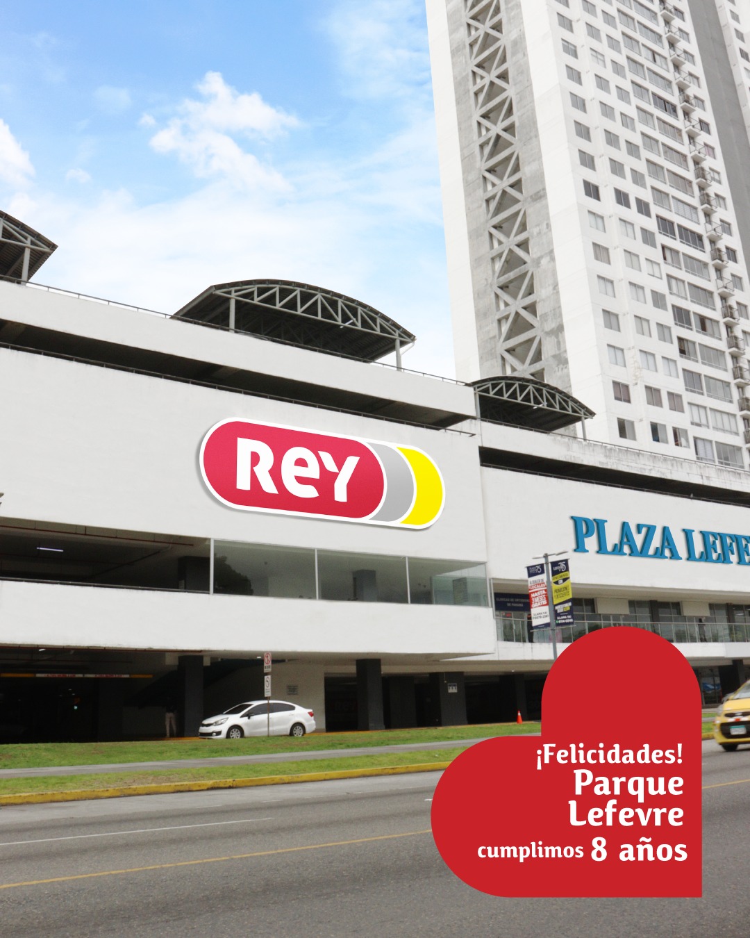 Supermercados - 🥳¡Hoy celebramos 8 años en nuestra sucursal Rey Parque ...