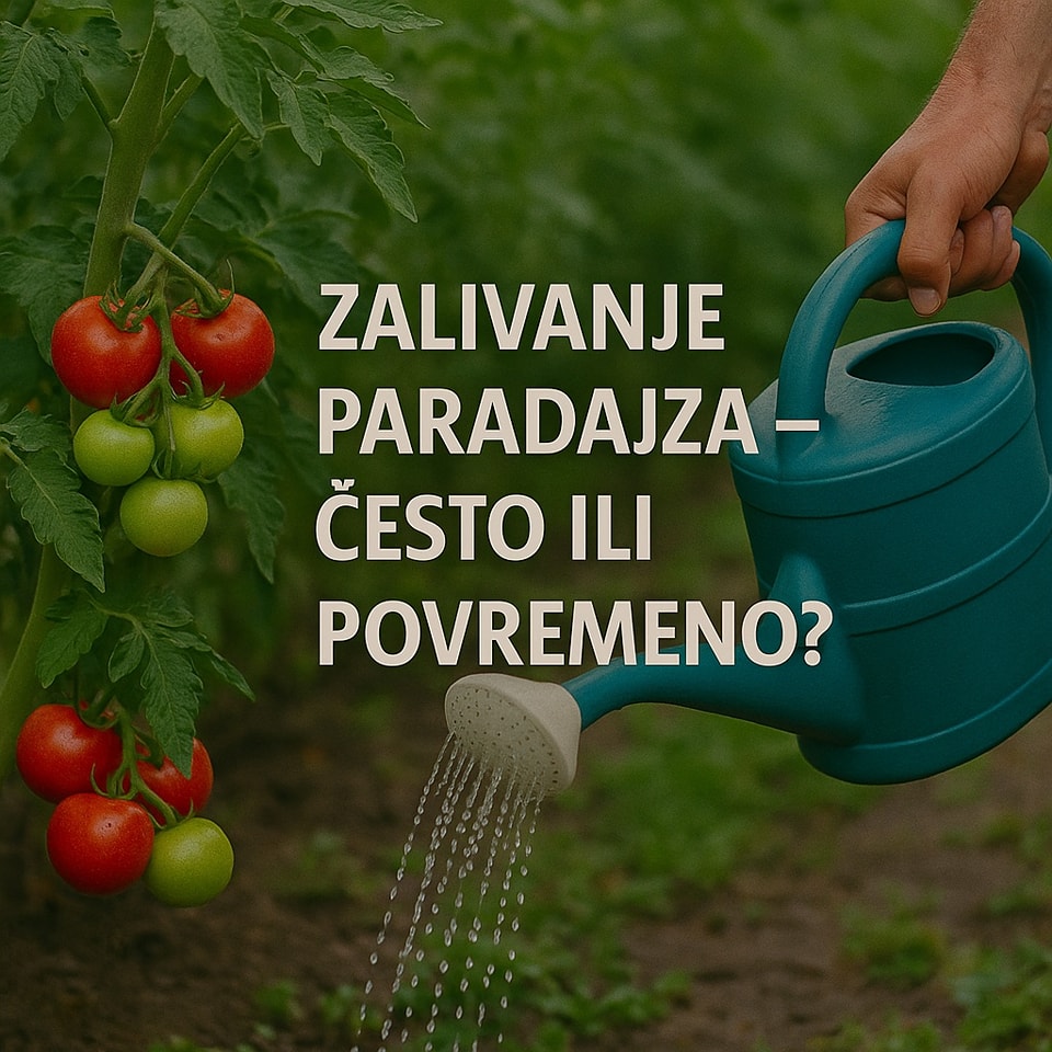 AgroSavjet - 🍅 Zalivanje paradajza – često ili povremeno? Evo šta je ...