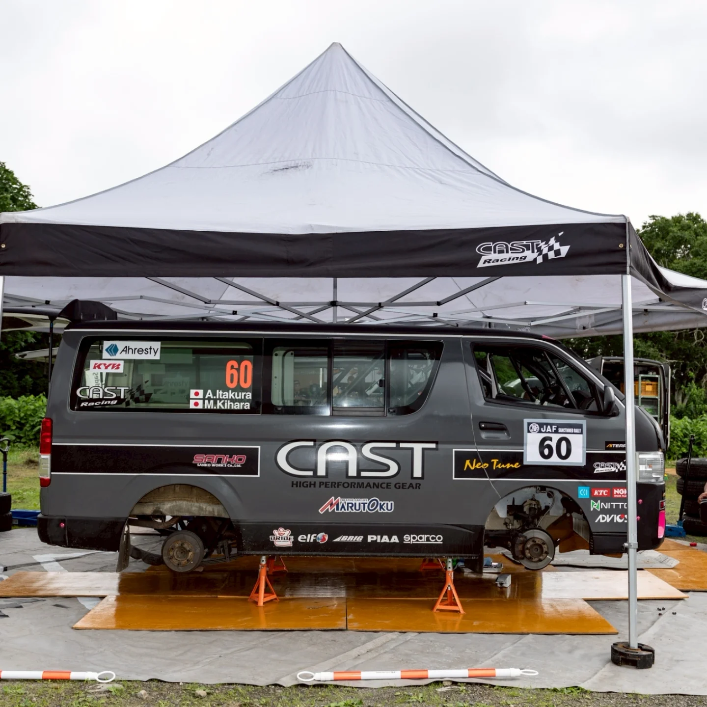 CAST - 2025全日本ラリー選手権第5戦 ARKラリー・カムイ #HIACE #ハイエース #CASTRacing #CAST # ...