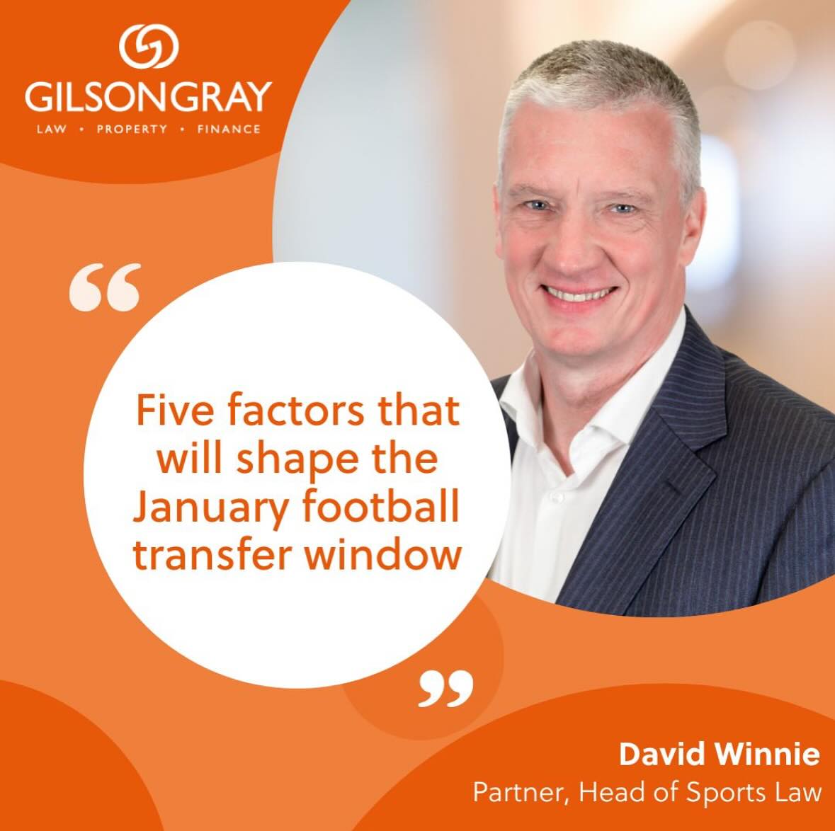 Gilson Gray LLP - ⚽ Five Factors Shaping the January Transfer Window ⚽ ...
