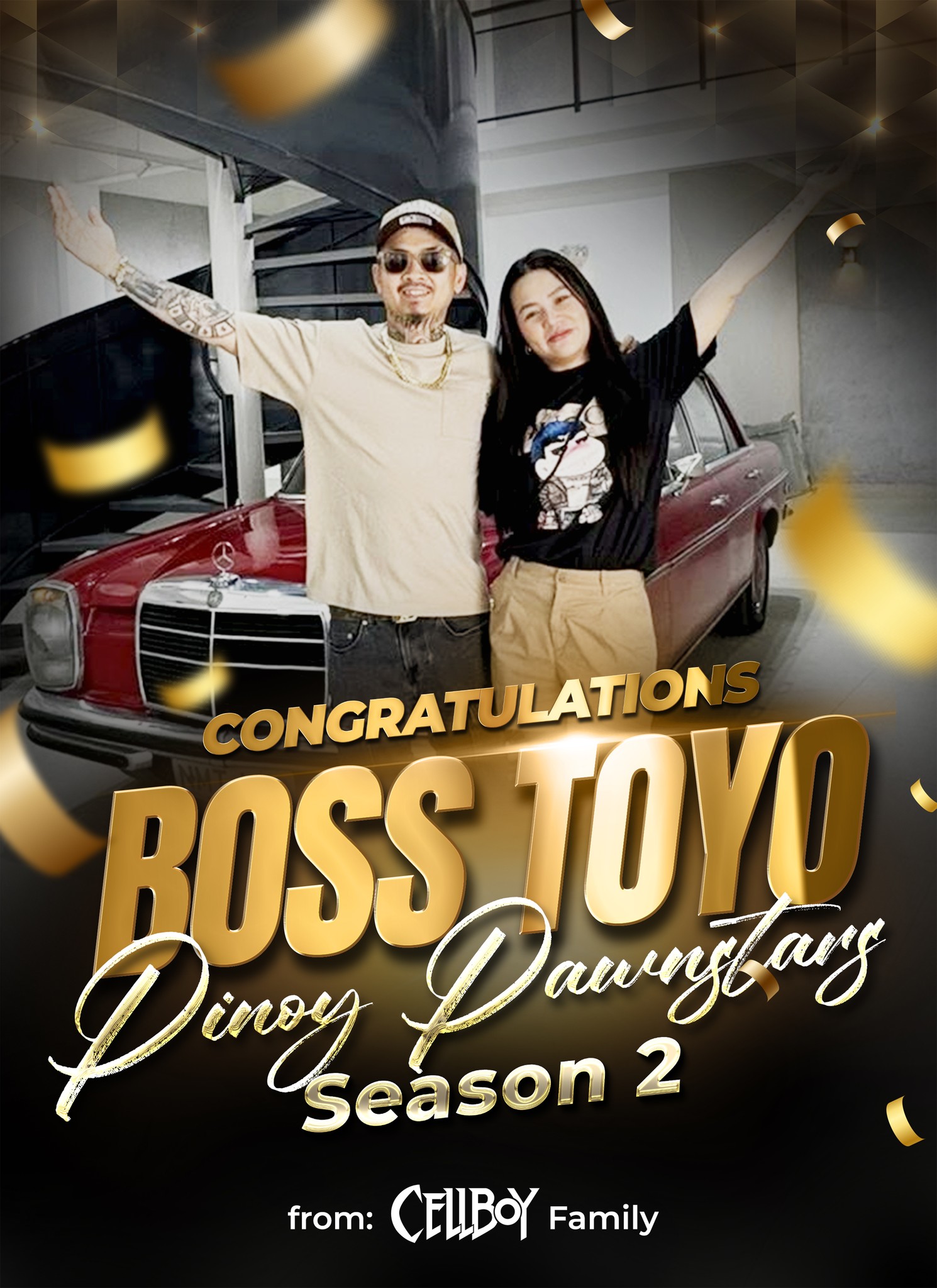 Cellboy - Congratulations sa napakalupit nating Cellboss,... | Facebook