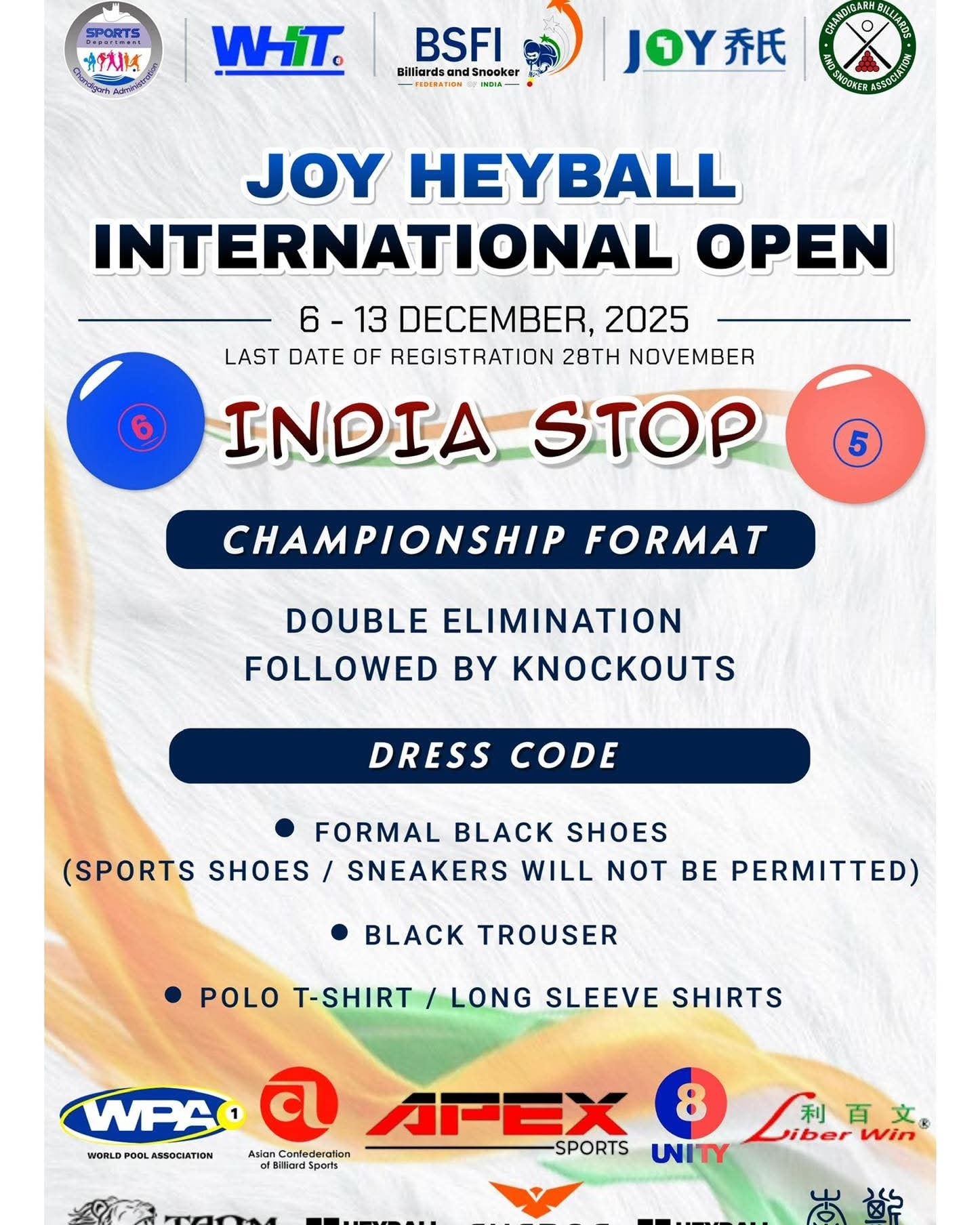 🎱 Next Stop: INDIA! 🇮🇳... - World Pool-Billiard Association | Facebook
