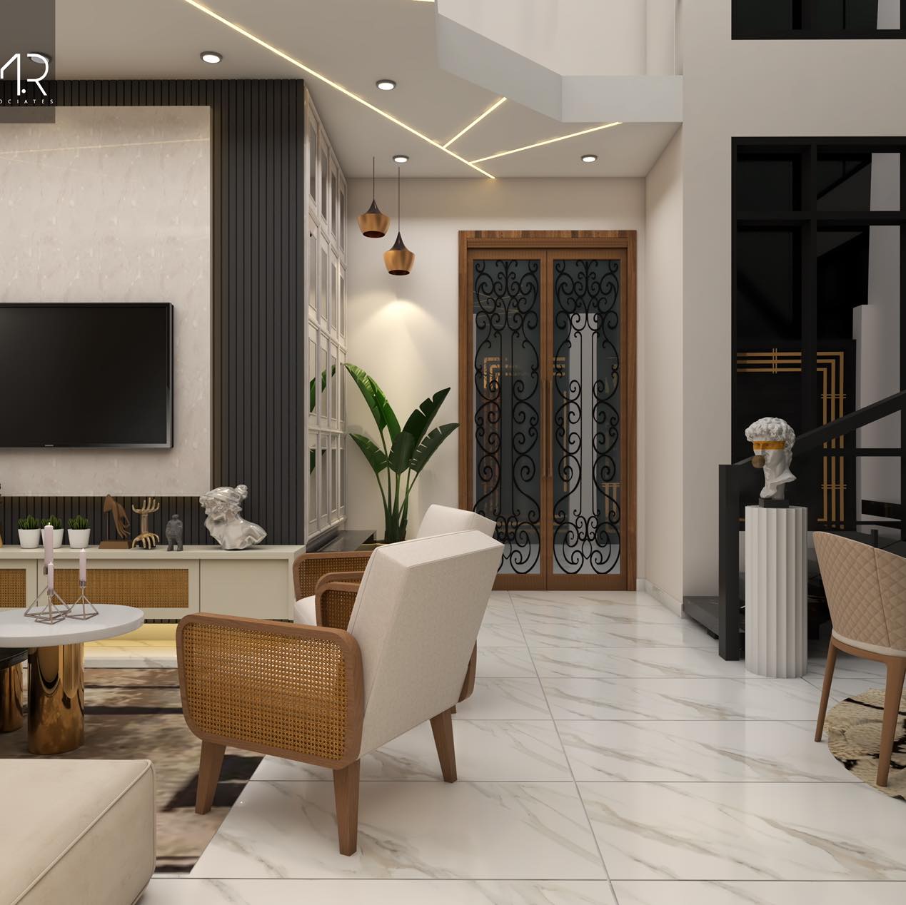 KRM interior and construction