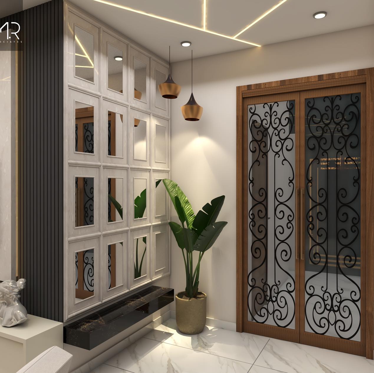 KRM interior and construction