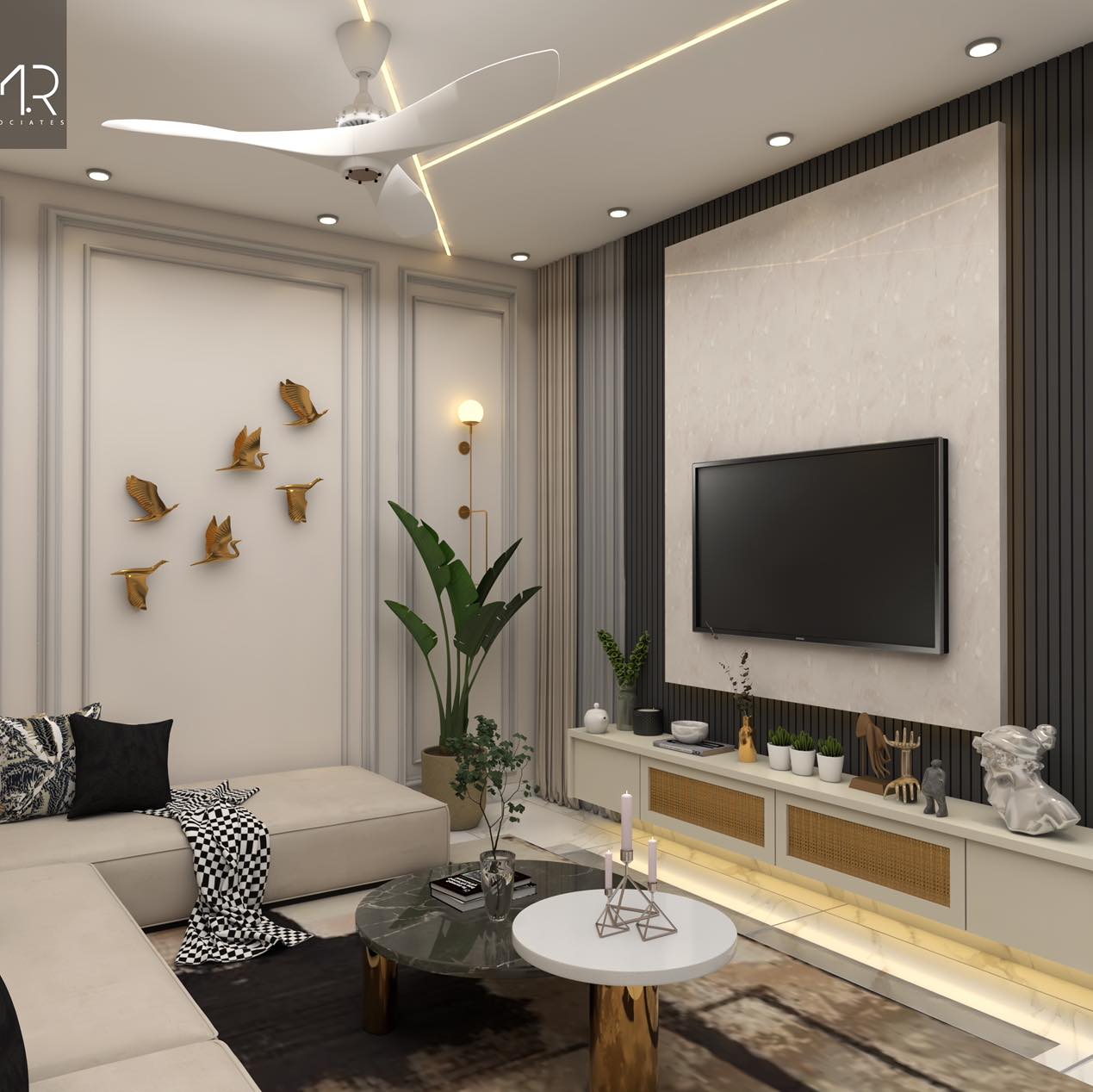 KRM interior and construction