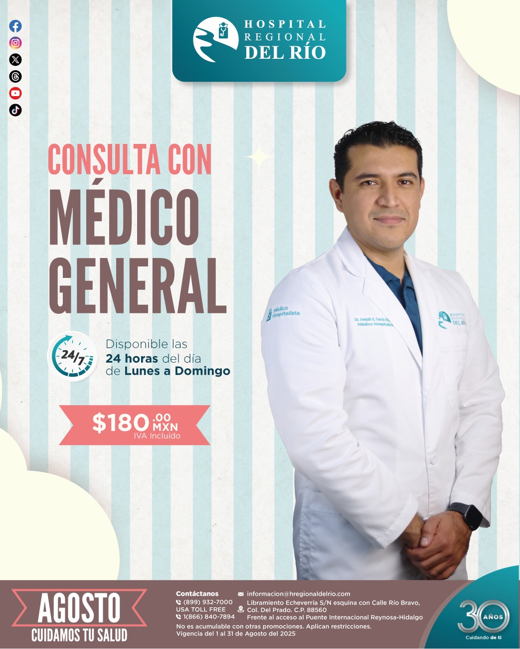 👩‍⚕️ Cuida tu salud, empieza... - Hospital Regional Del Rio | Facebook