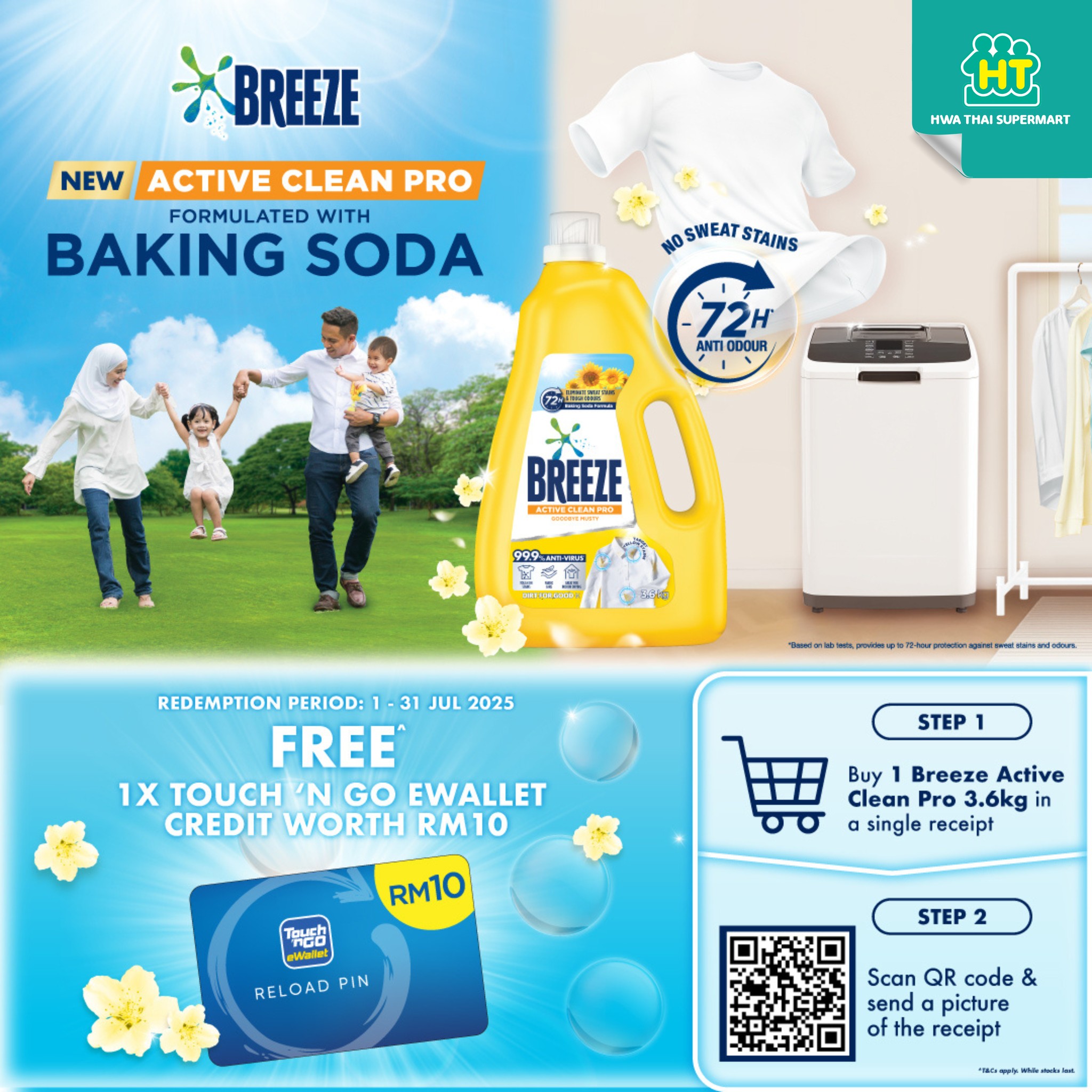 ? NEW BREEZE ACTIVE CLEAN PRO! ? Stubborn sweat stains? Musty 