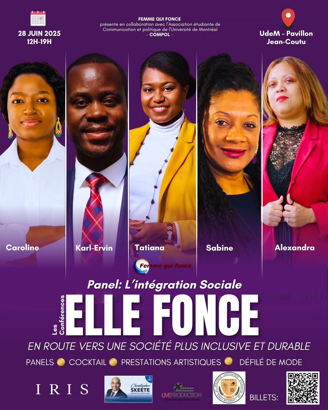 Femme - Panel « L’intégration sociale » – Conférences Elle Fonce 2025 ...