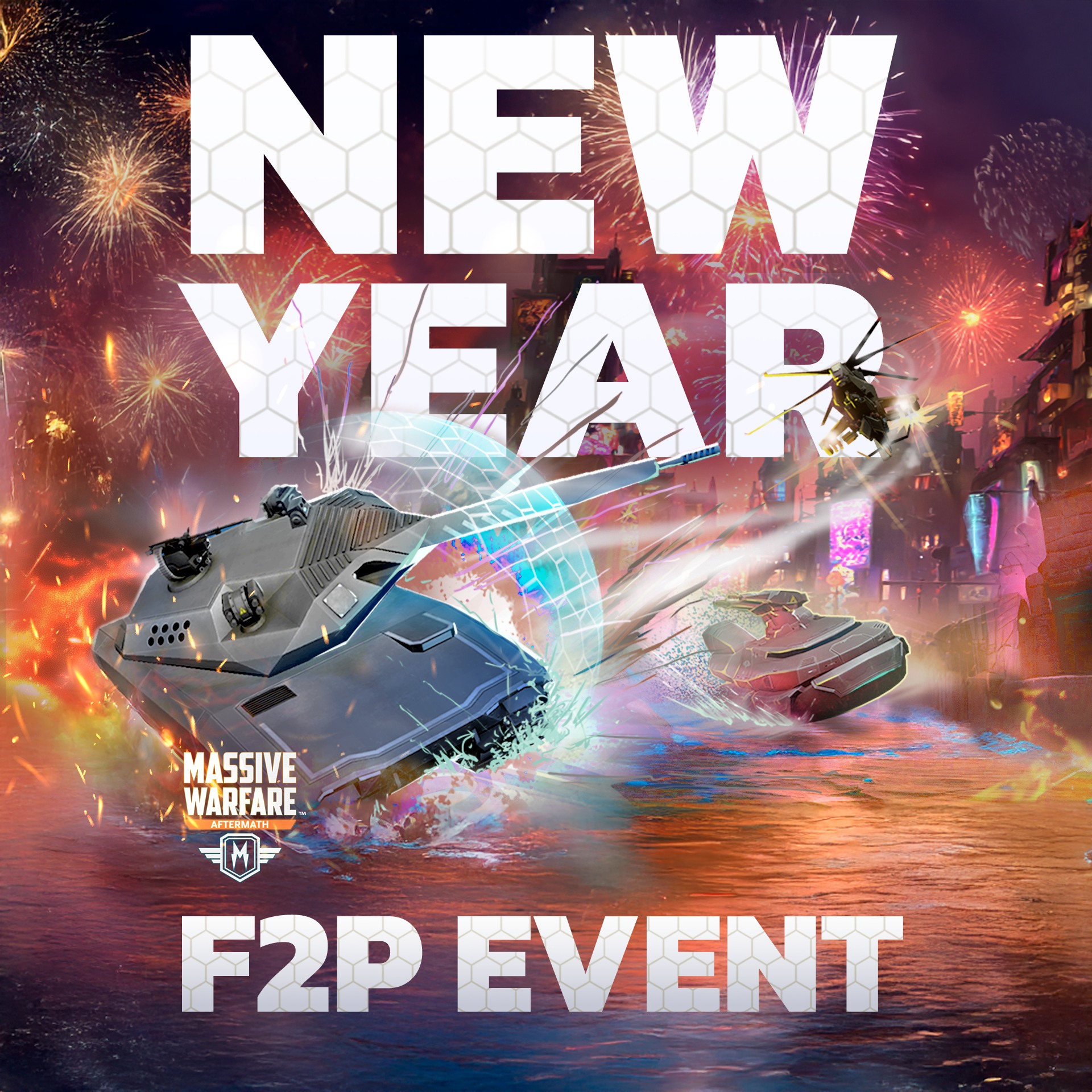 Massive - 🎆 The New Year F2P Event is Now Live! 🎆 Commanders, jump into ...