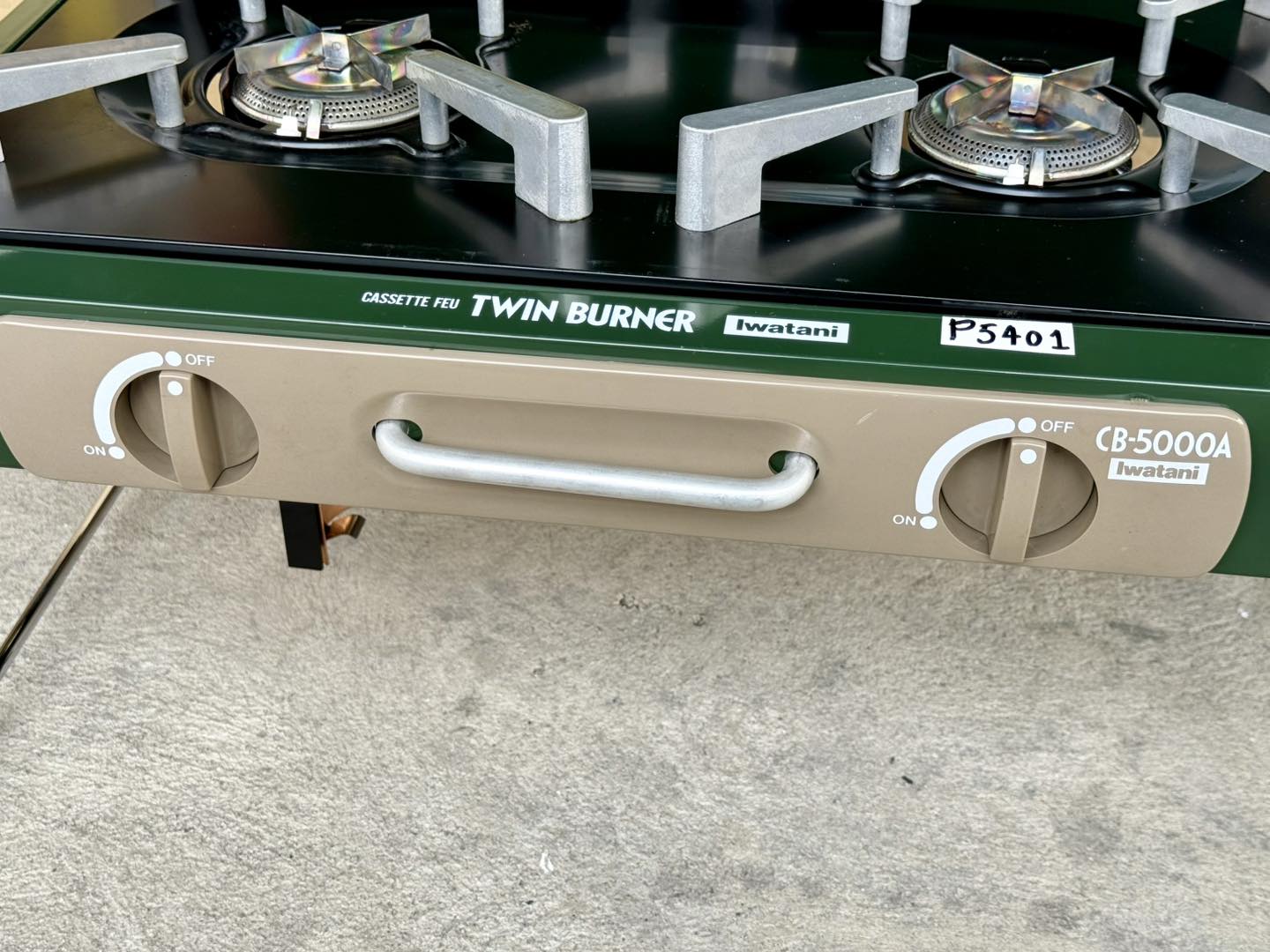バーベキュー・調理用品 Iwatani TWIN BURNER CB-5000A アウトドア