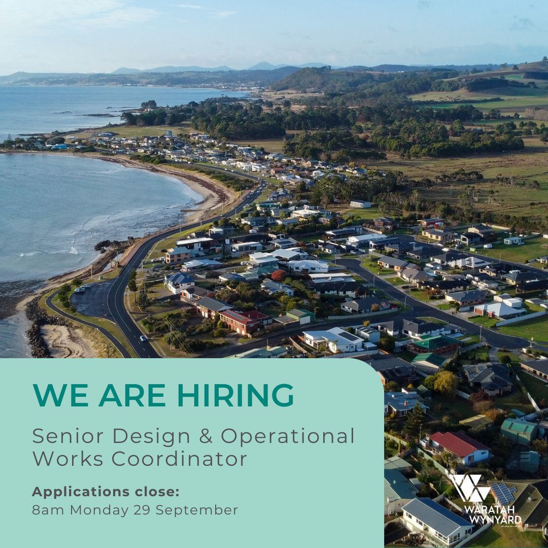 🌟 Join Our Team! 🌟 We’re hiring... - Waratah-Wynyard Council | Facebook