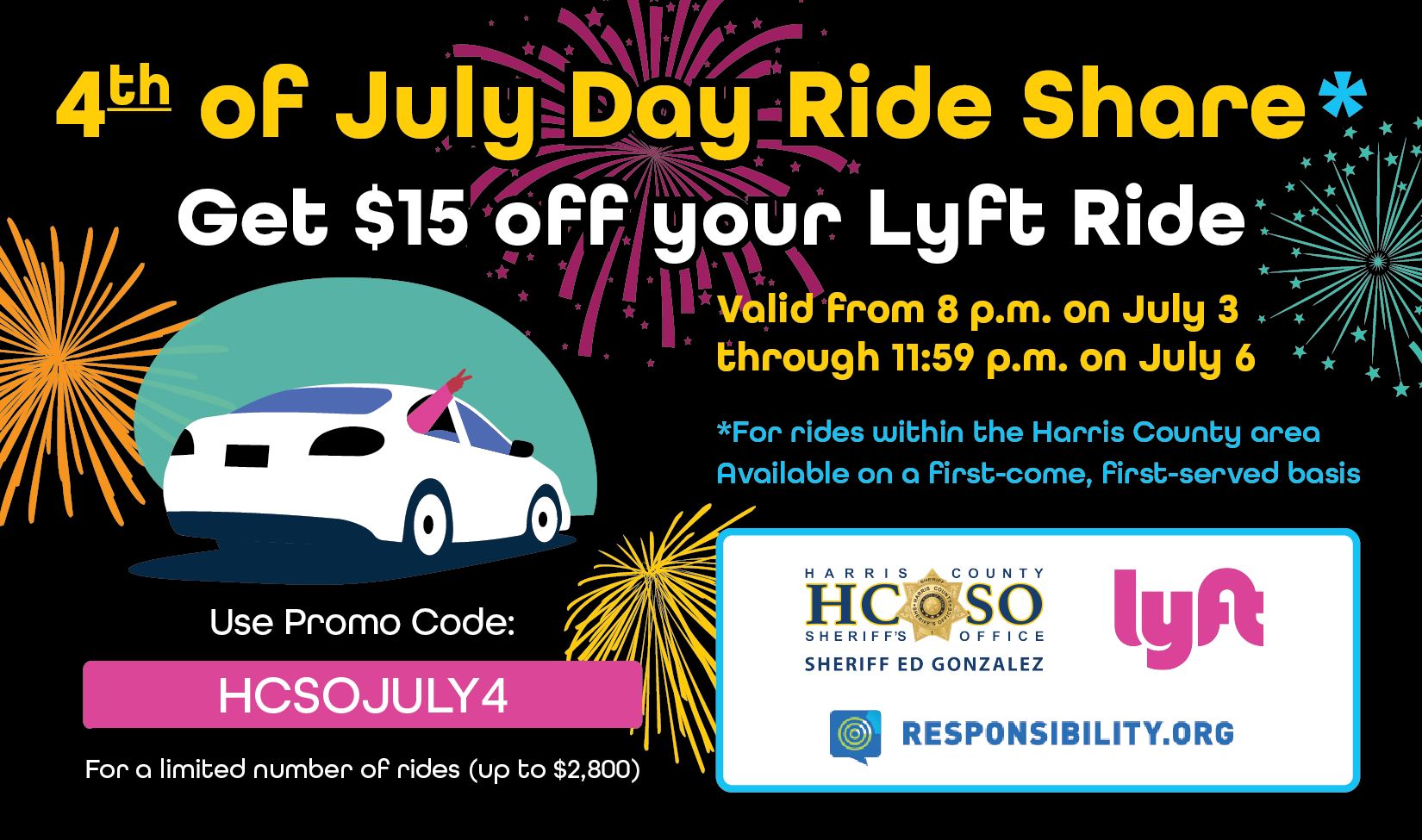 🎆 Make this 4th of July... - Harris County Sheriff's Office | Facebook