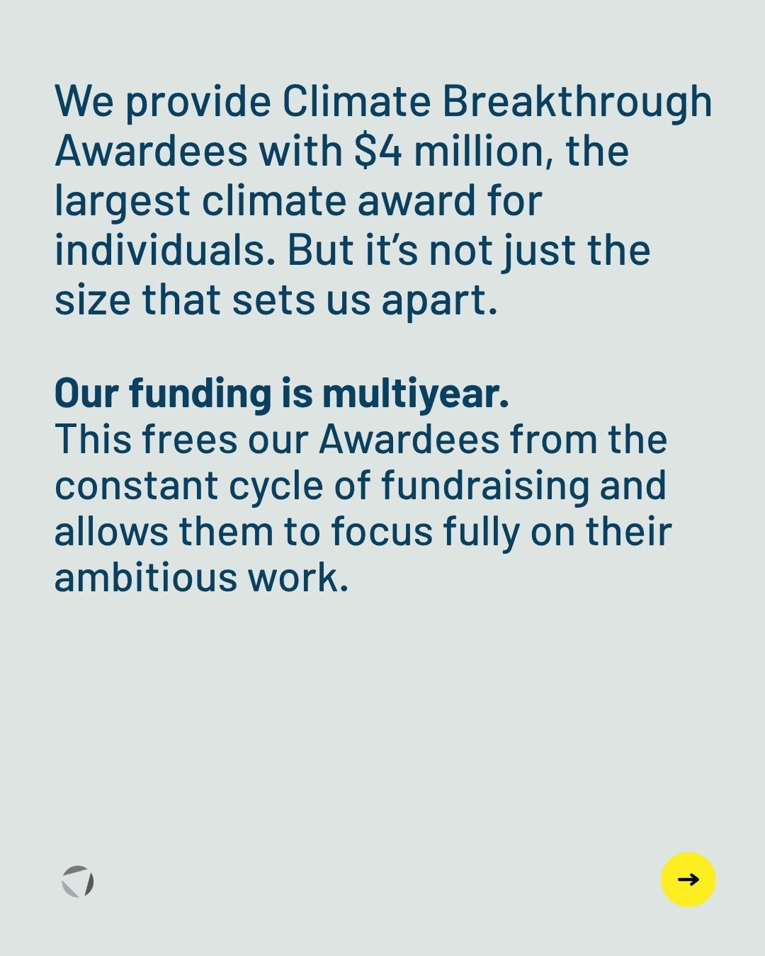 Climate Breakthrough Award | San Francisco CA