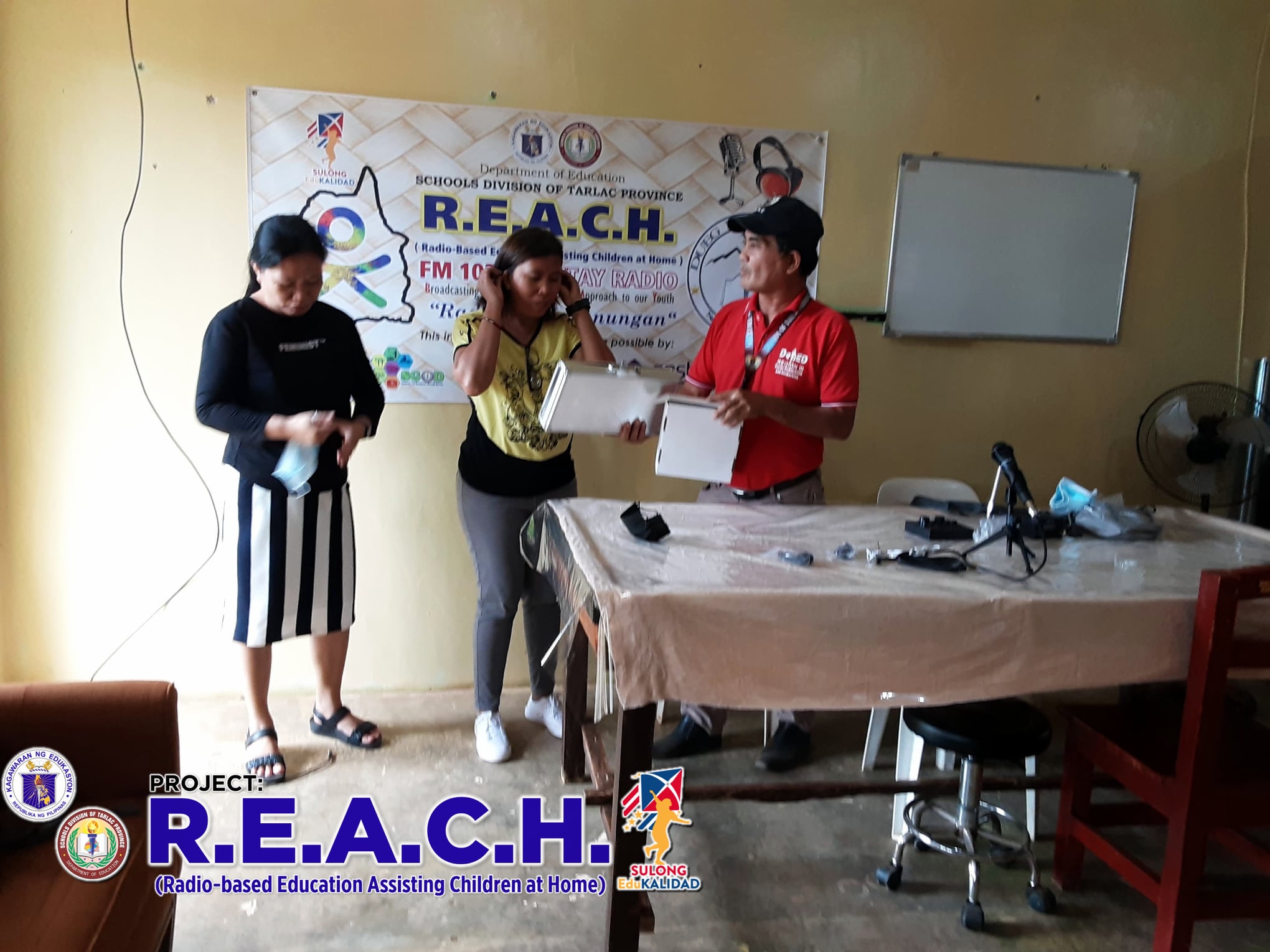Project REACH - Radio-based Education Assisting Children at Home