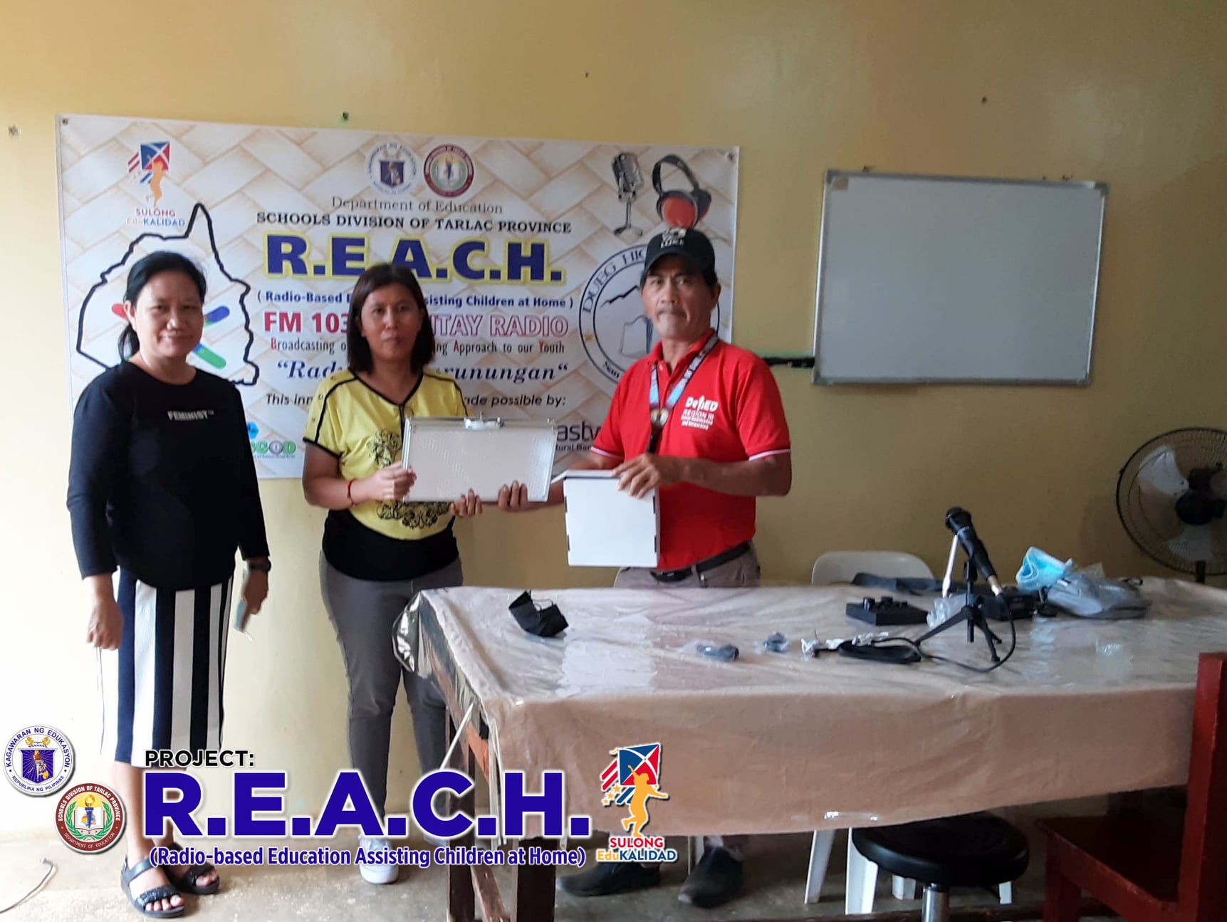 Project REACH - Radio-based Education Assisting Children at Home